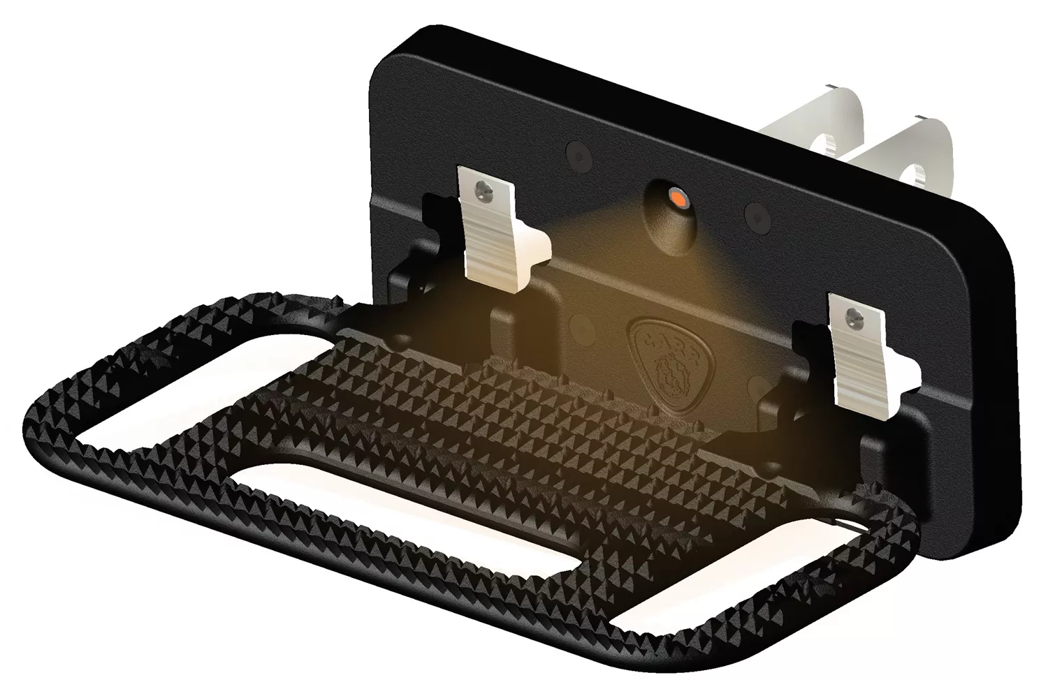 193011 - HD Mega Step; Hitch Mount; LED Step Surf; XP3 Black; Single