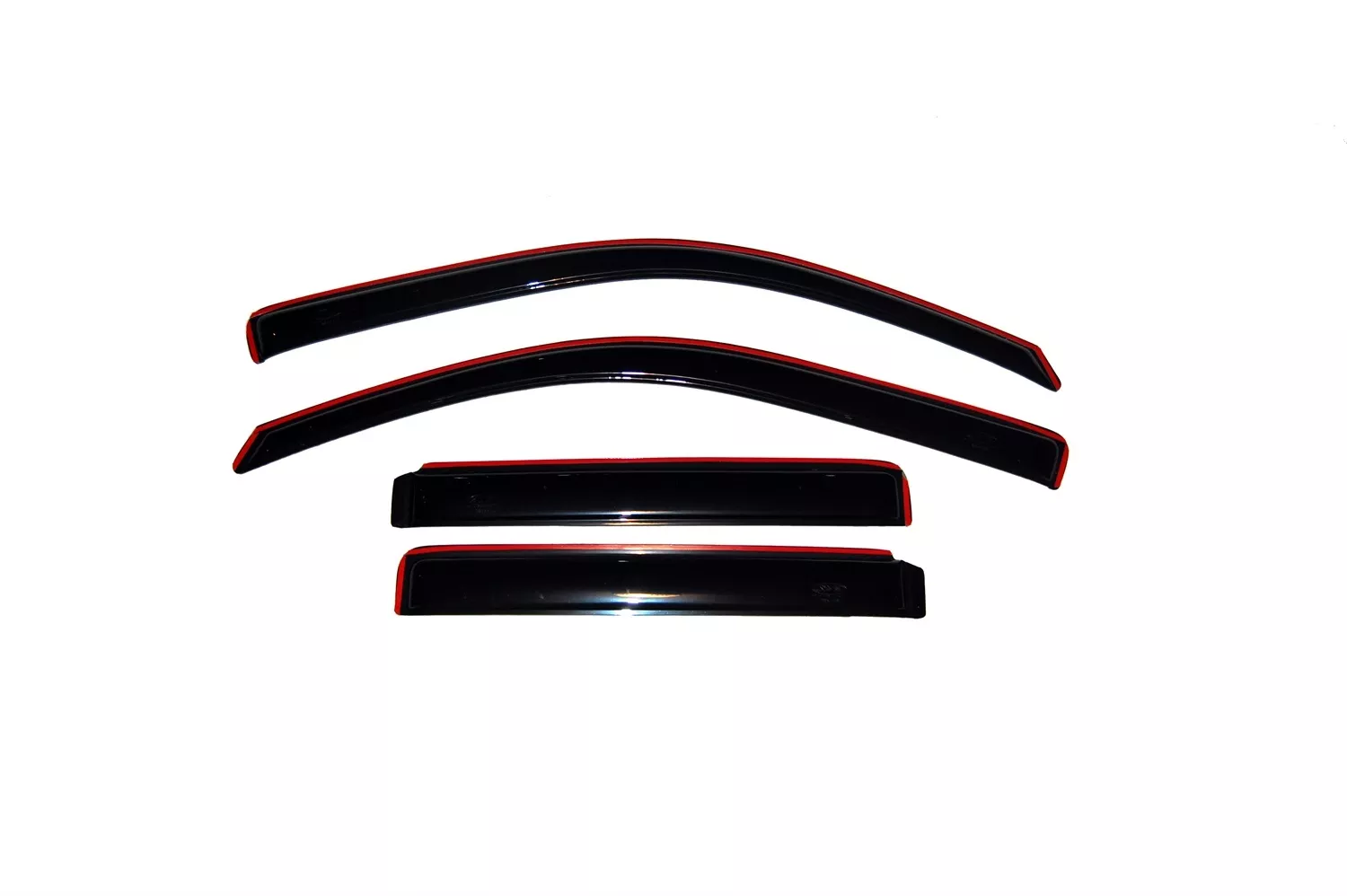 194240 - Ventvisor Deflector; Smoke; In-Channel; 4 pc. - 2003-2008 Isuzu Ascender, 2002-2006 Chevrolet Trailblazer EXT and more