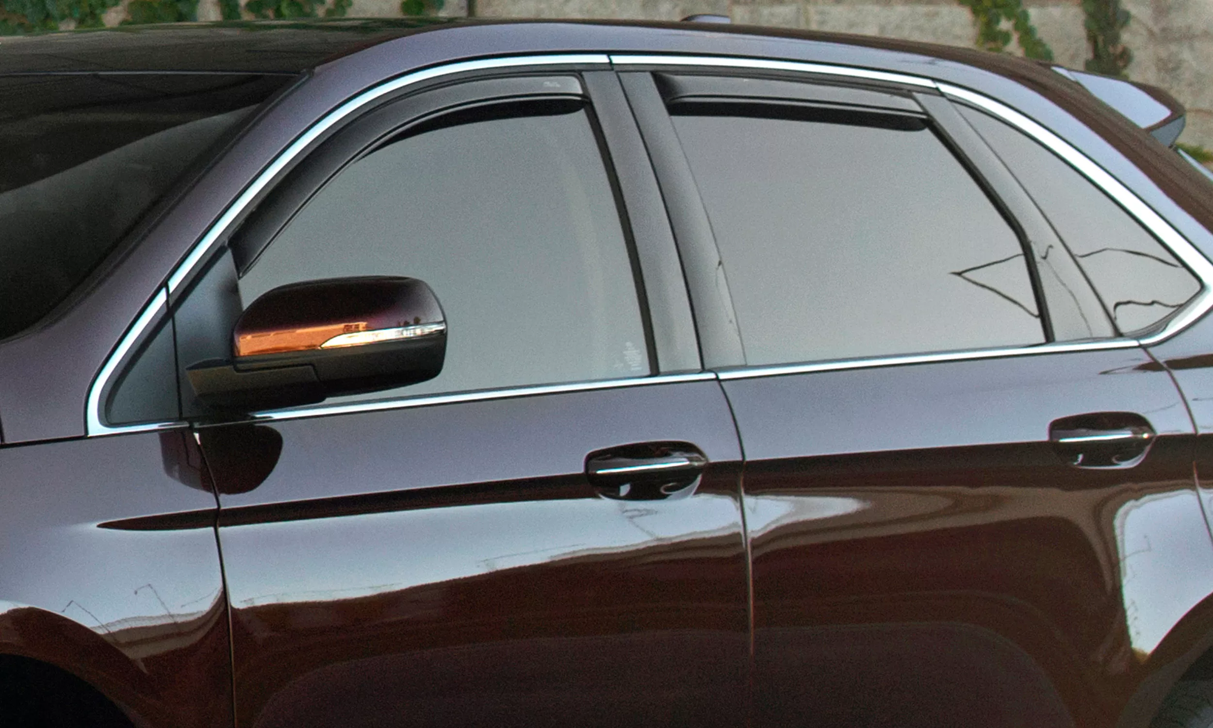 194266 - Ventvisor Deflector; Smoke; In-Channel; 4 pc. - 2019-2020 Nissan Pathfinder