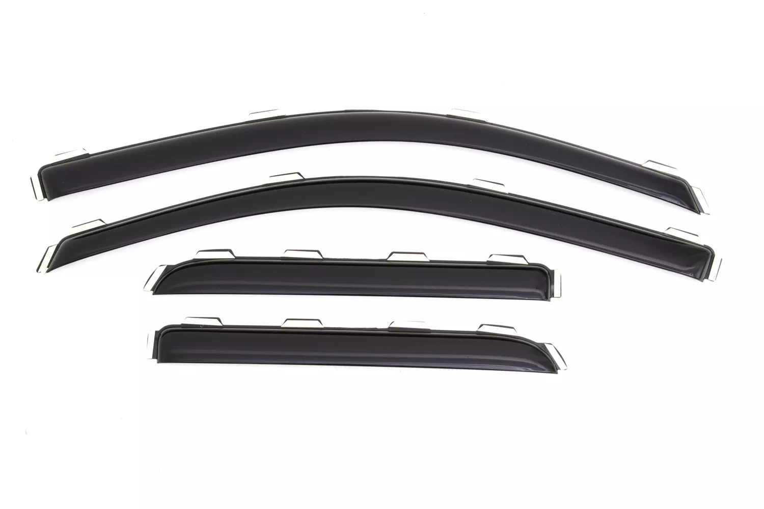 194528 - Ventvisor Deflector; Smoke; In-Channel; 4 pc. - 2015-2019 Chevrolet Silverado 2500 HD and more