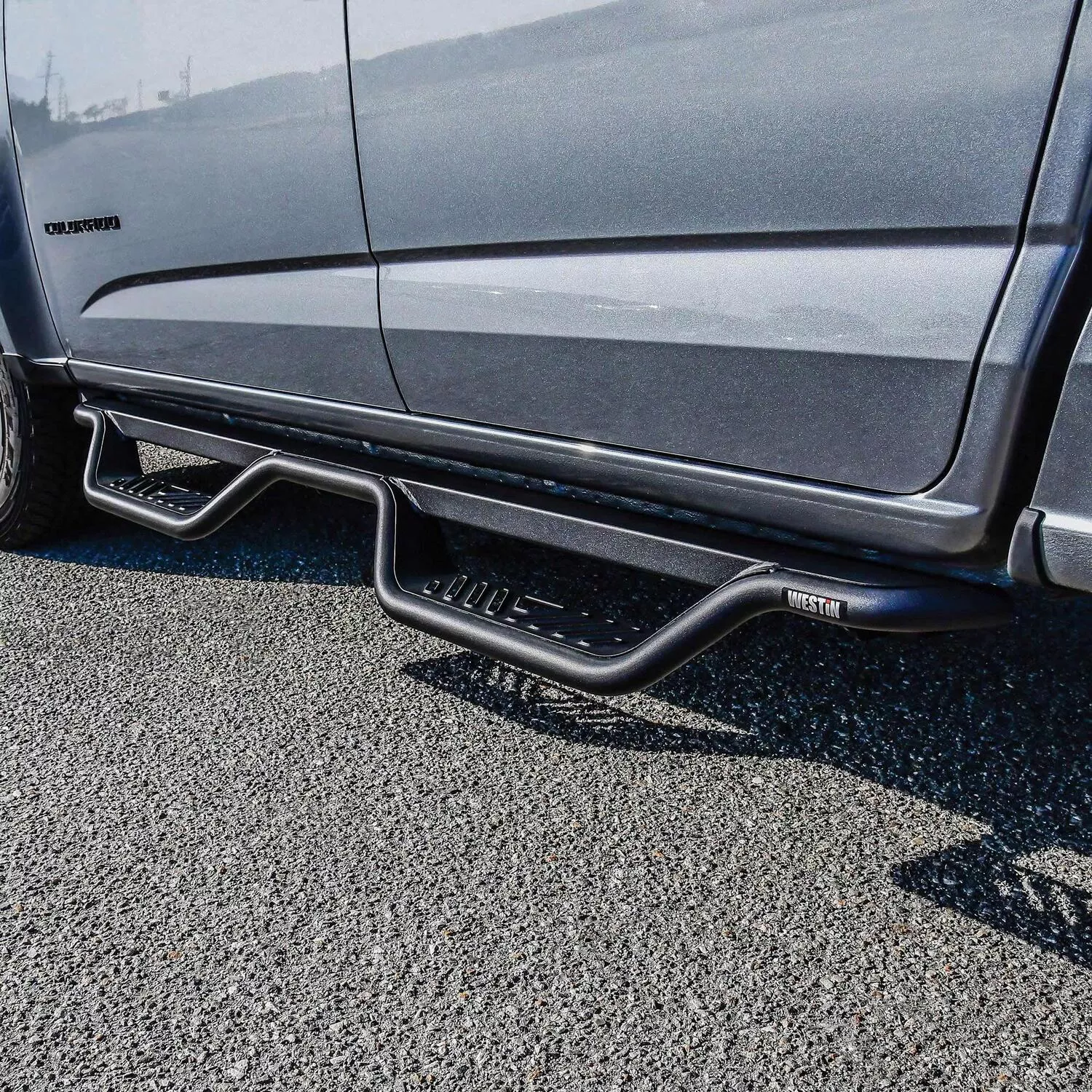 20-14015 - Outlaw Drop Nerf Step Bars - 2015-2026 Chevrolet Colorado, 2015-2026 GMC Canyon