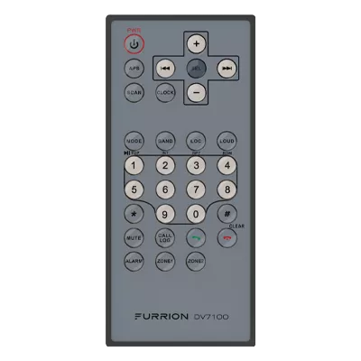 2021123986 - Replacement Remote Control for DV7100 Entertainment System #C-DV7100-RC
