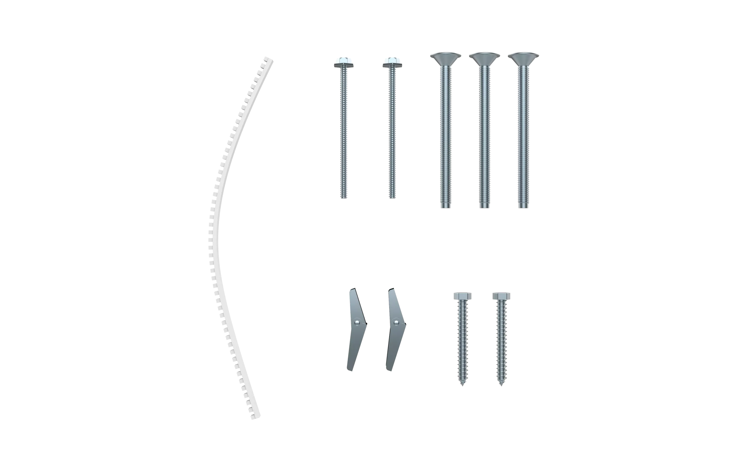2021124121 - Installation Hardware for Over-the-Range Microwave #C-FMCM15-BL-Hardware