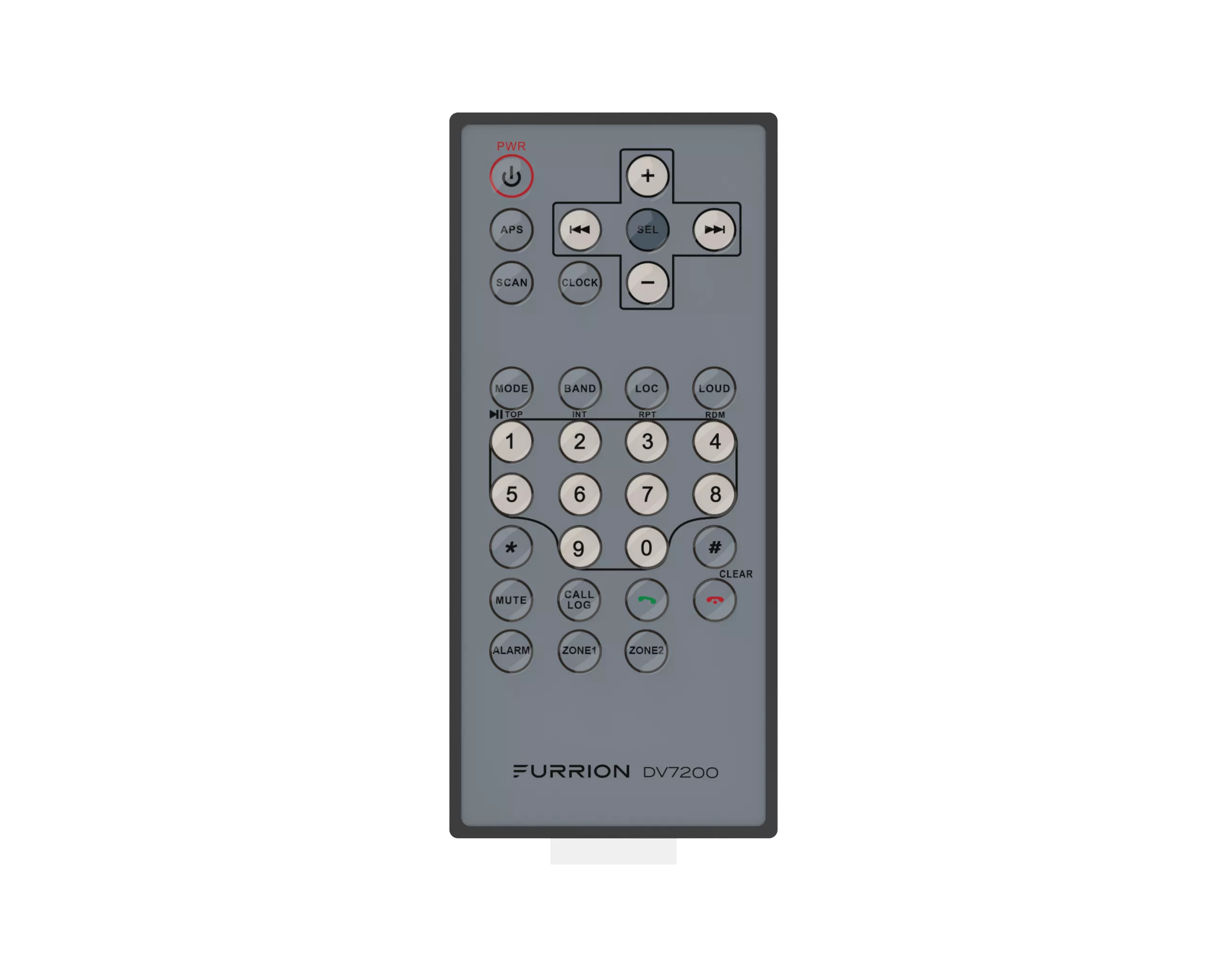 2021124164 - Replacement Remote Control for DV7200 Entertainment System #DV7200-RC