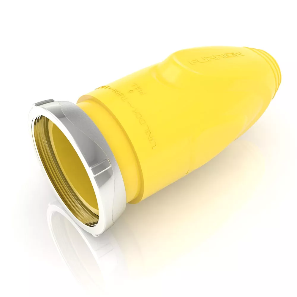 2021124231 - 50A Female Connection Cover - Yellow #F50CVL-SY