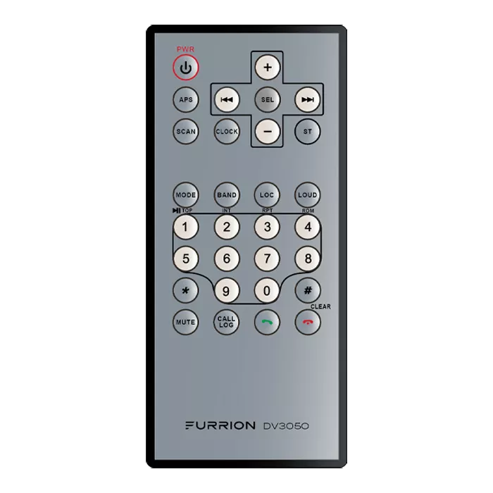 2021124264 - Replacement Remote Control for DV3050 Stereo #DV3050-RC