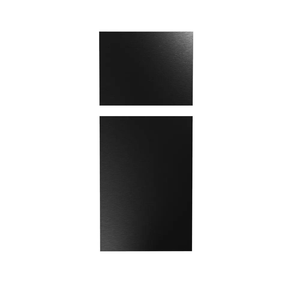2021124498 - Replacement Gloss Black Door Panels for Arctic 10 cu. Ft. Refrigerator #C-FCR10DCGTA-A03
