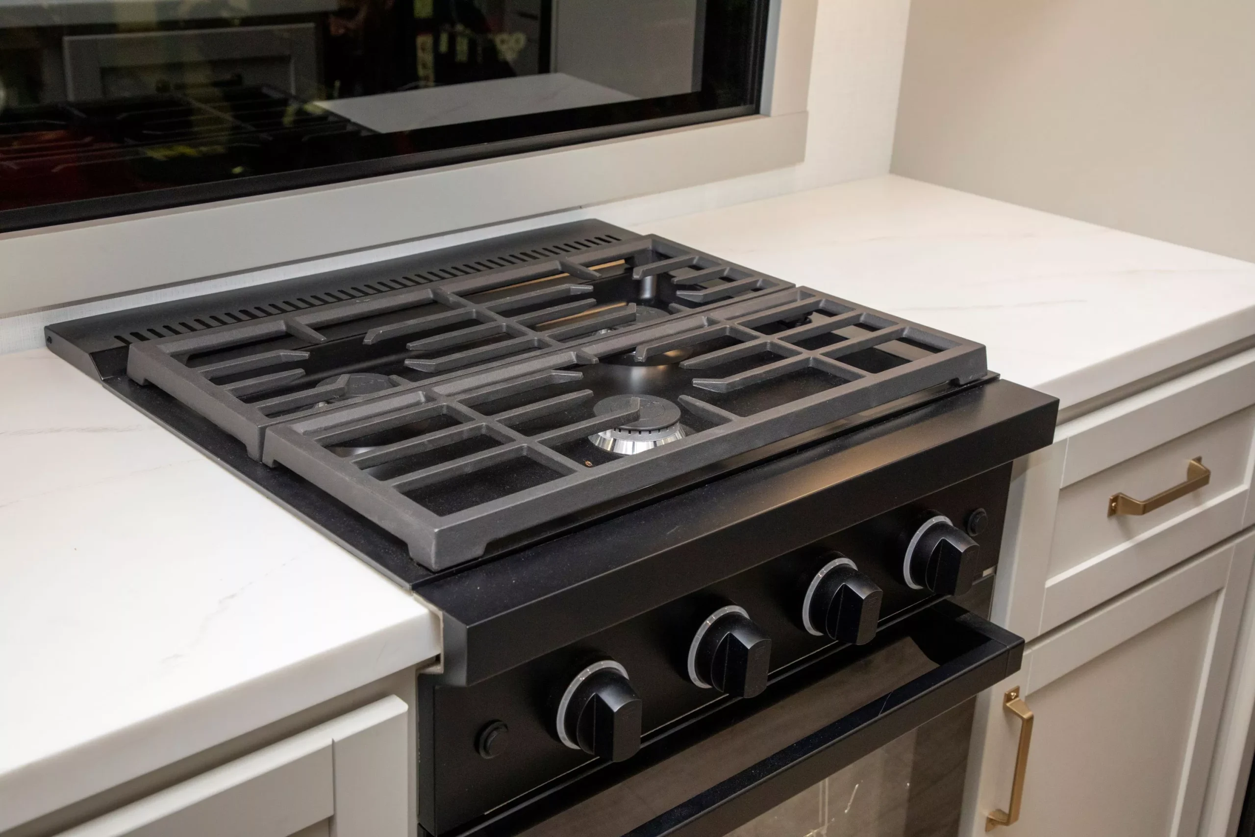 2022119473 - Chef Collection 24" RV 3-Burner Gas Range Black #FGR24D3A1A-BL