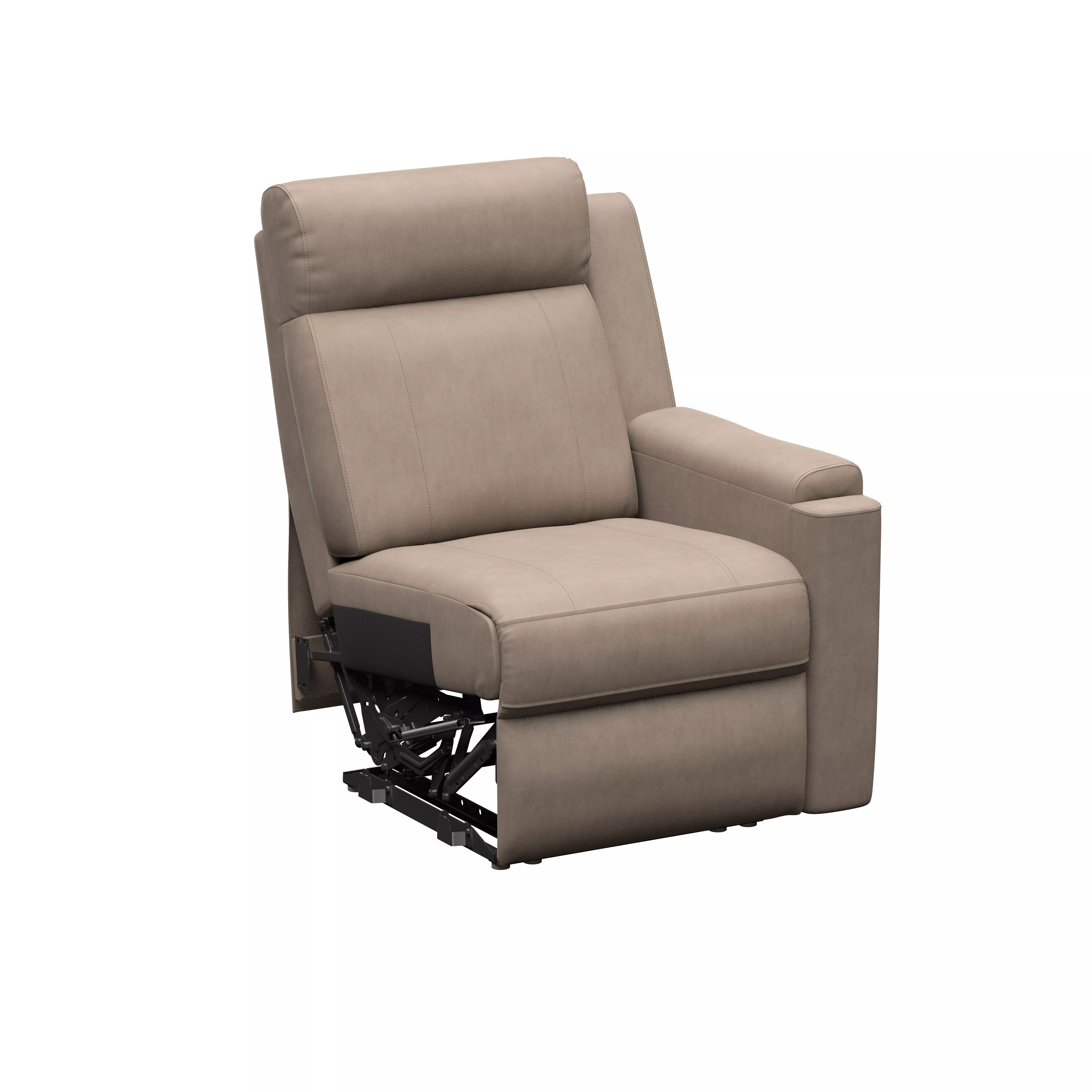 2024044097 - Signature Heritage Series RV Theater Seating Recliner - Left Arm, Driftwood