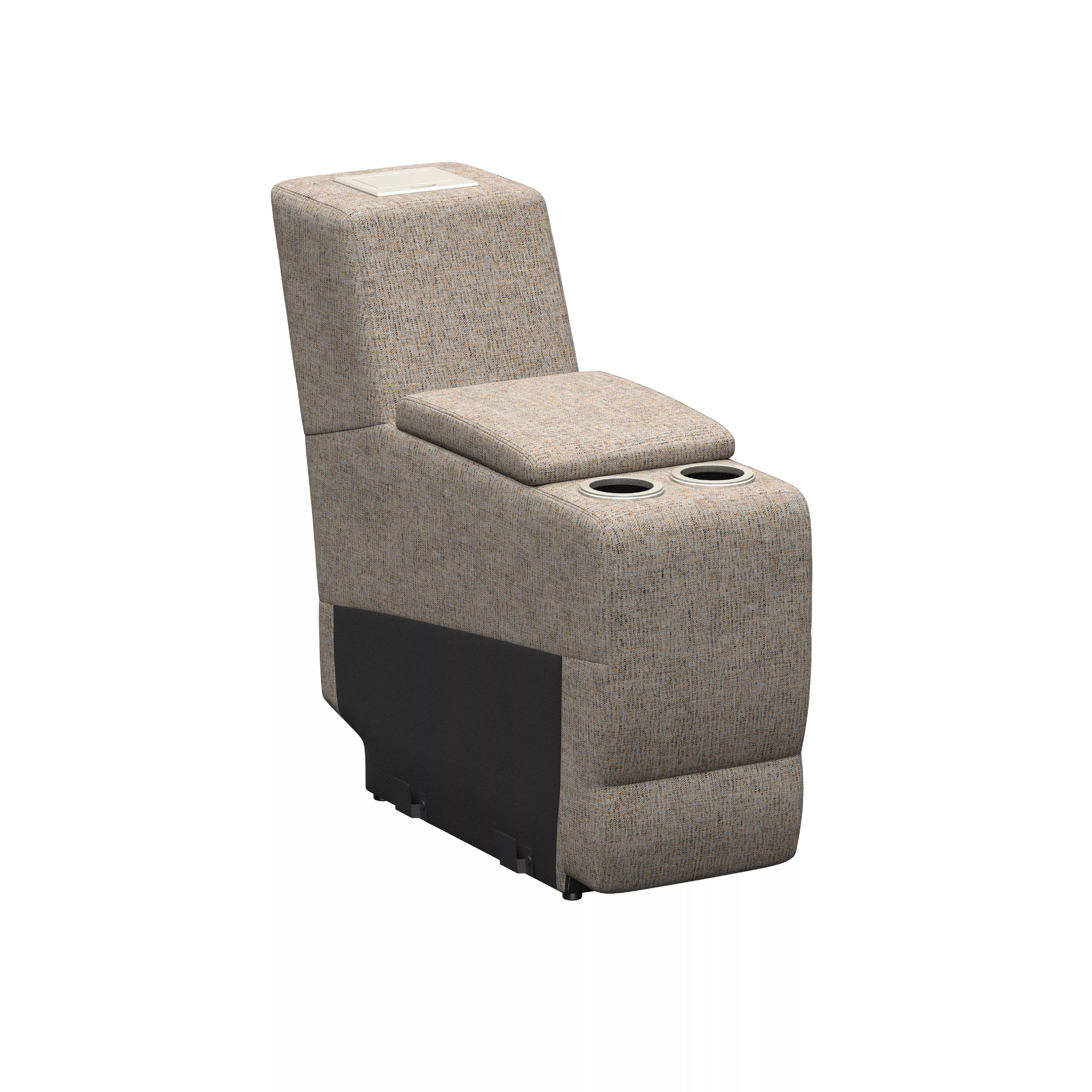 2024044207 - Signature Seismic Series RV Theater Seating Center Console - 12", Dellmead