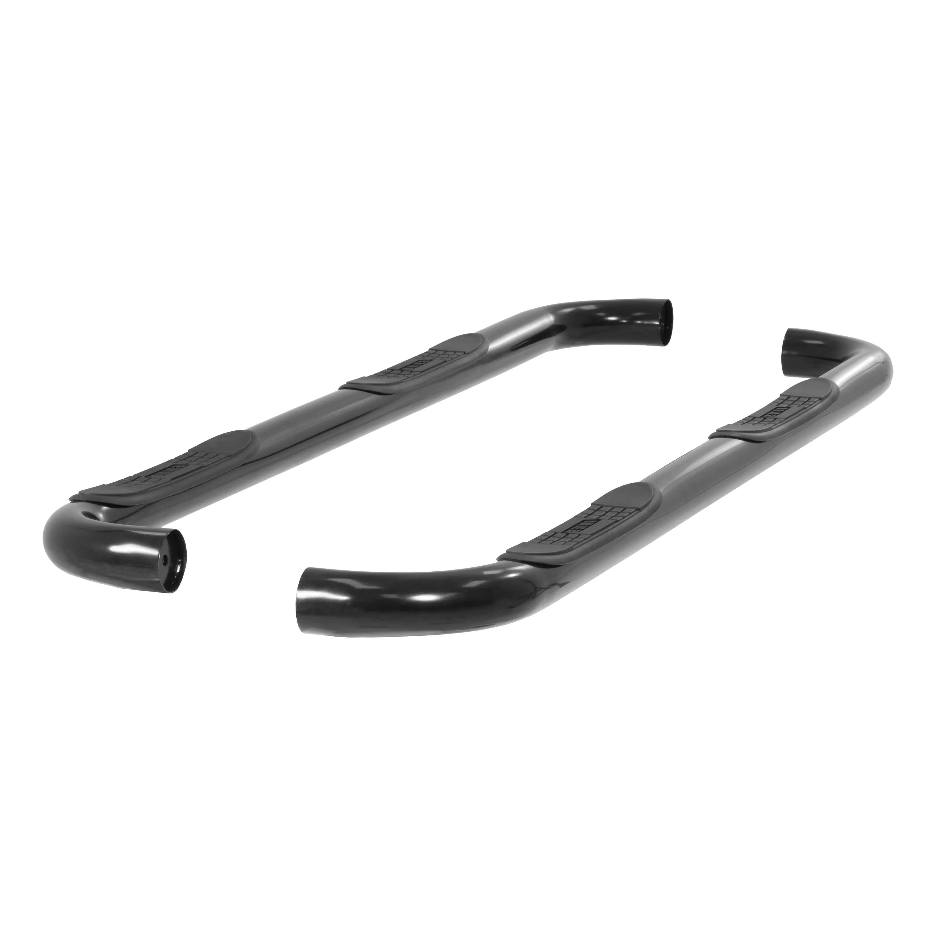 203030 - 3-Inch Round Black Steel Nerf Bars, No-Drill, Fits Select Ford Expedition - 2007-2018 Ford Expedition