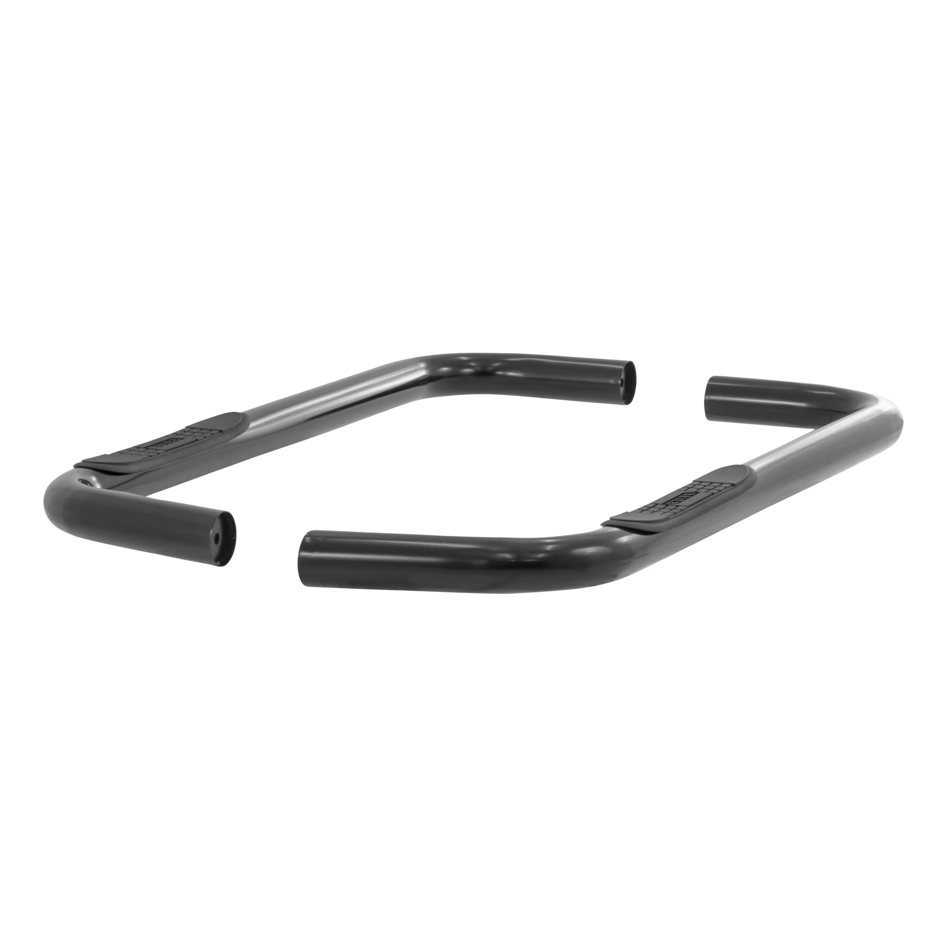 203035 - 3-Inch Round Black Steel Nerf Bars, No-Drill, Fits Select Ford Ranger - 1998-2010 Ford Ranger