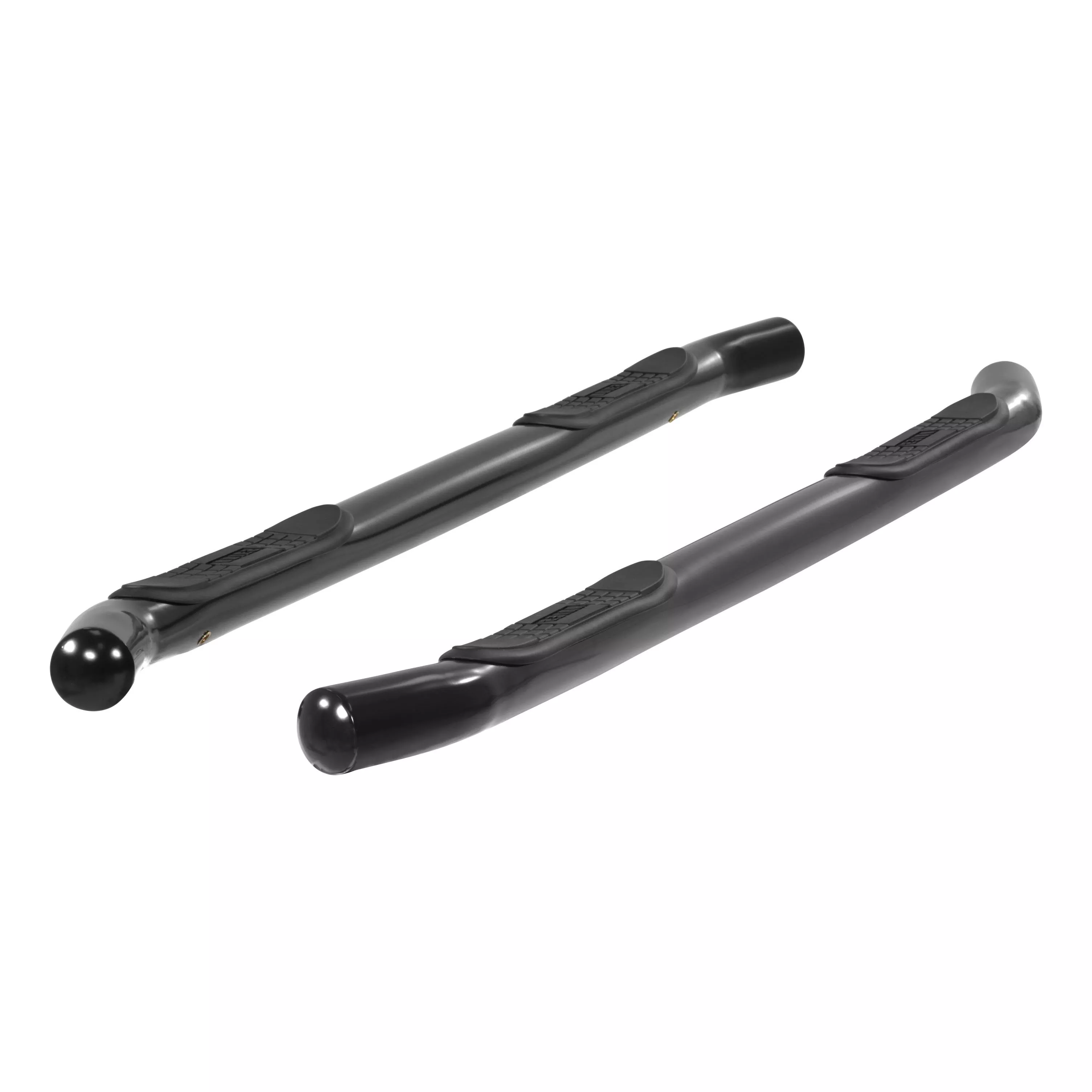 203041 - 3-Inch Round Black Steel Nerf Bars, No-Drill, Fits Select Ford Explorer - 2011-2019 Ford Explorer