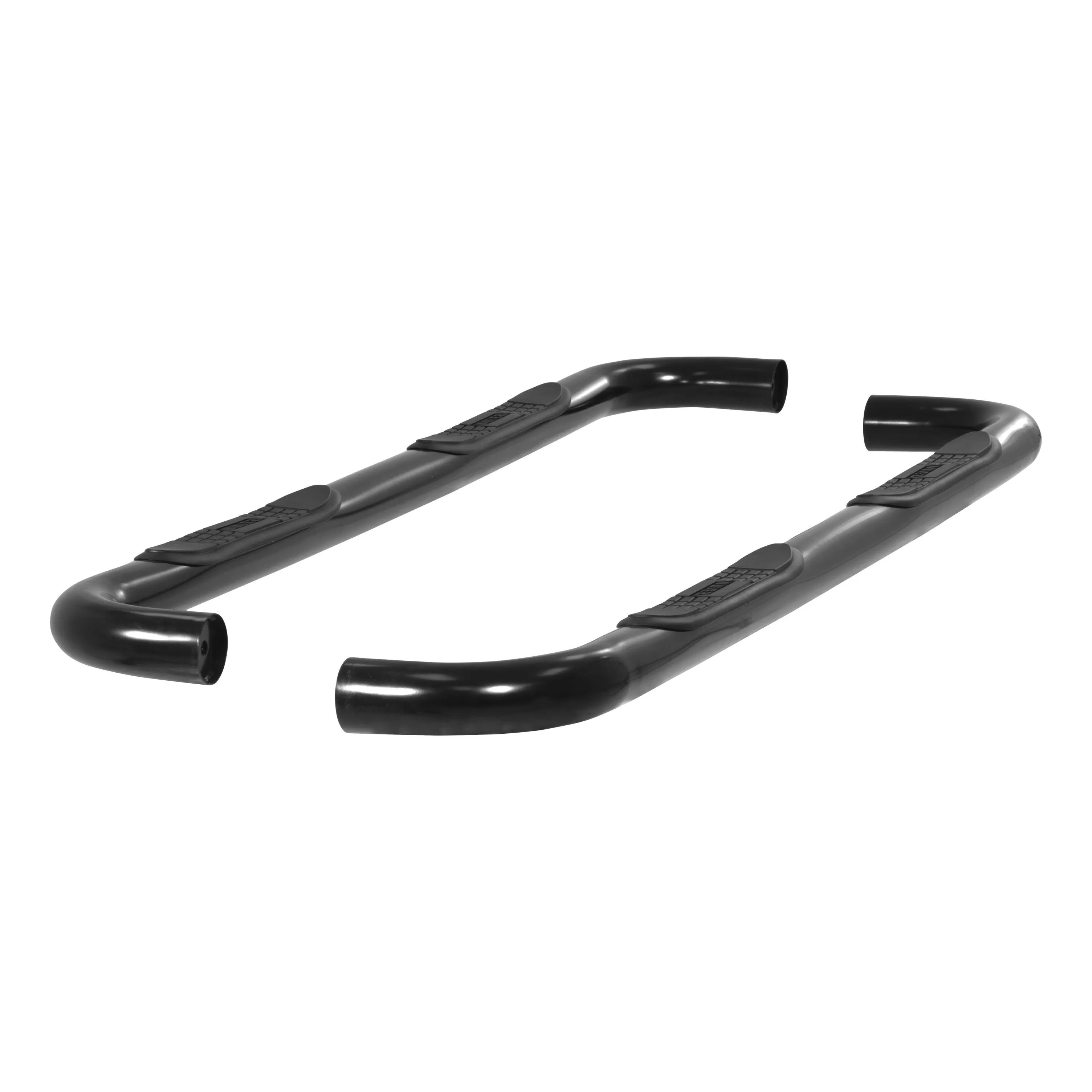 204001 - 3-Inch Round Black Steel Nerf Bars, No-Drill, Fits Select Chevrolet, GMC C, K - 1988-2000 Chevrolet C2500 and more