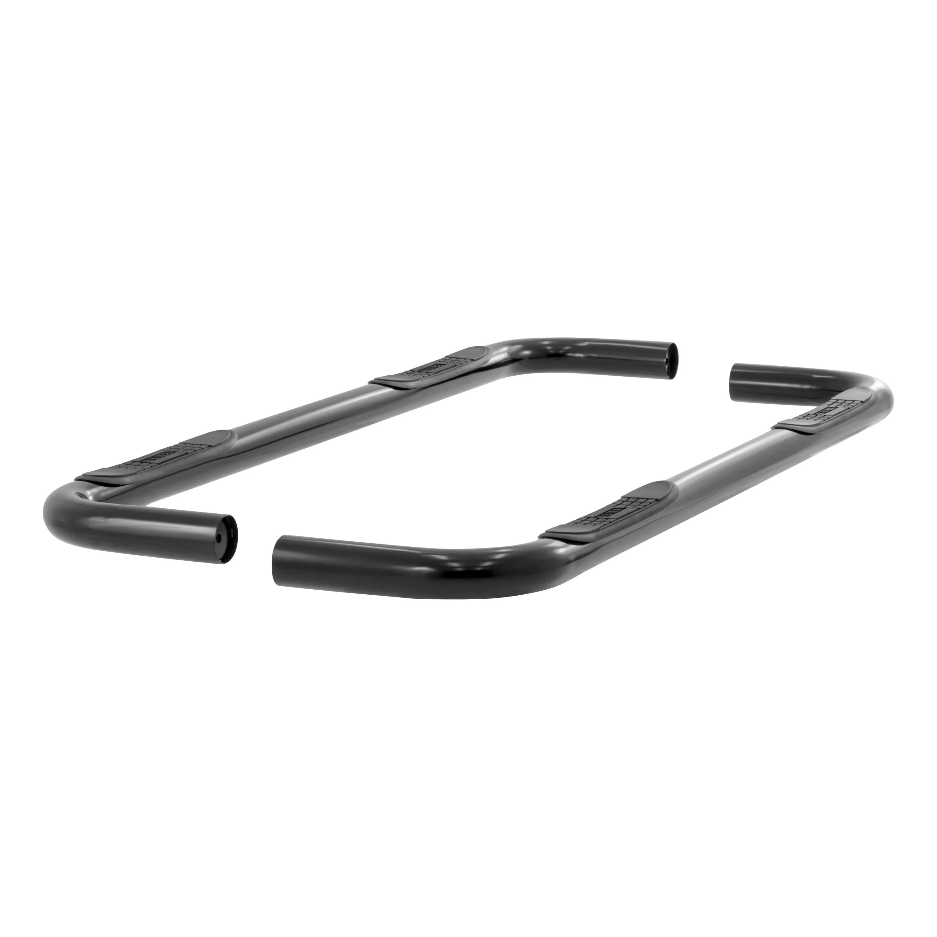 204039 - 3-Inch Round Black Steel Nerf Bars, No-Drill, Fits Select Chevrolet Suburban - 1989-1991 Chevrolet R1500 Suburban and more