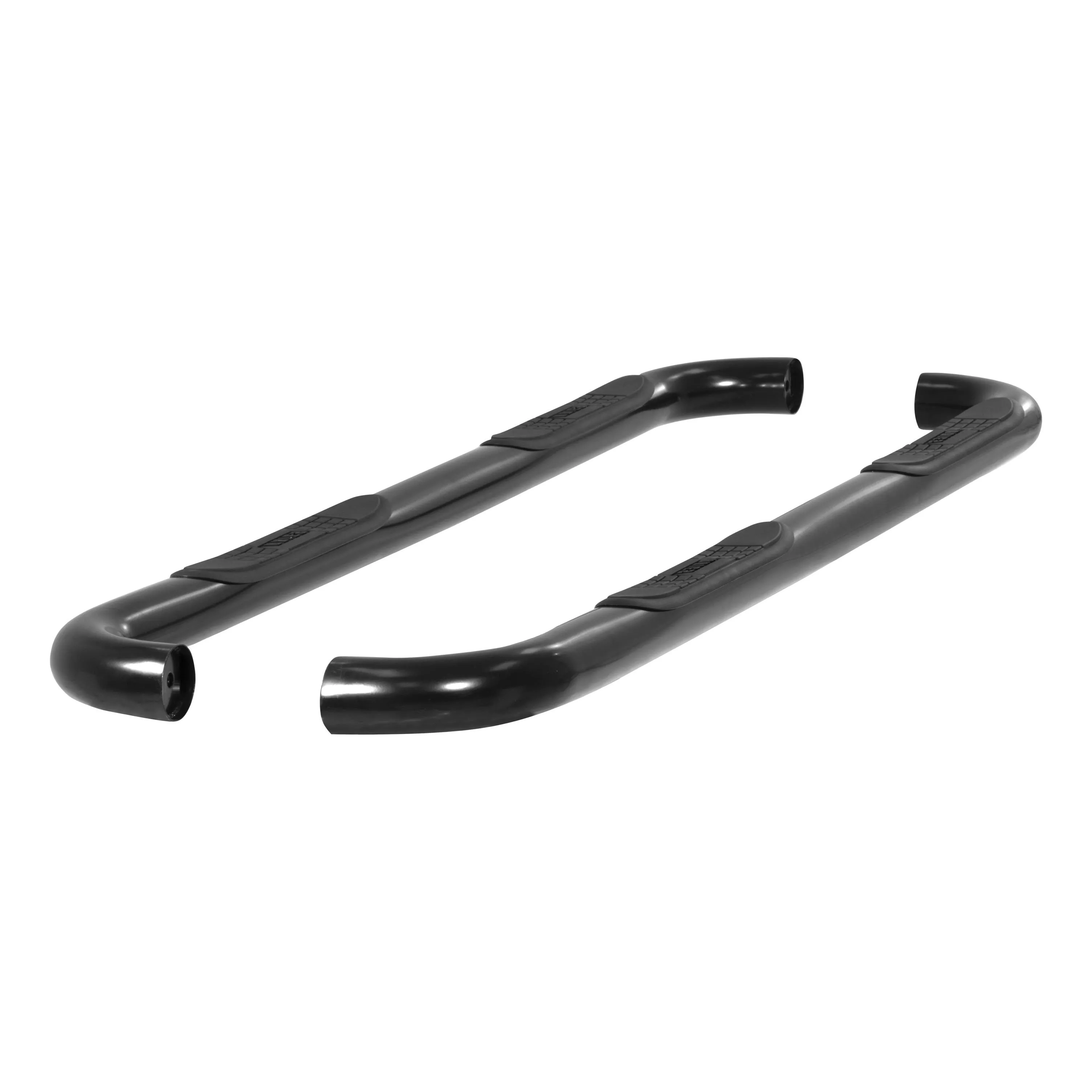 204052 - 3-Inch Round Black Steel Nerf Bars, No-Drill, Fits Select Chevrolet Colorado, GMC Canyon - 2015-2022 Chevrolet Colorado and more