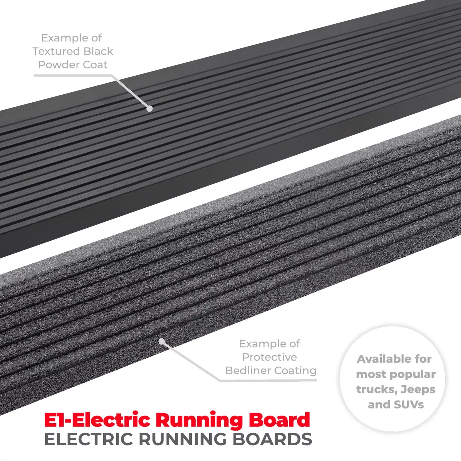20410125T - RealTruck VoltStep Electric Running Board Kit - 2013-2018 Mercedes-Benz Sprinter 2500, 2013-2018 Mercedes-Benz Sprinter 3500