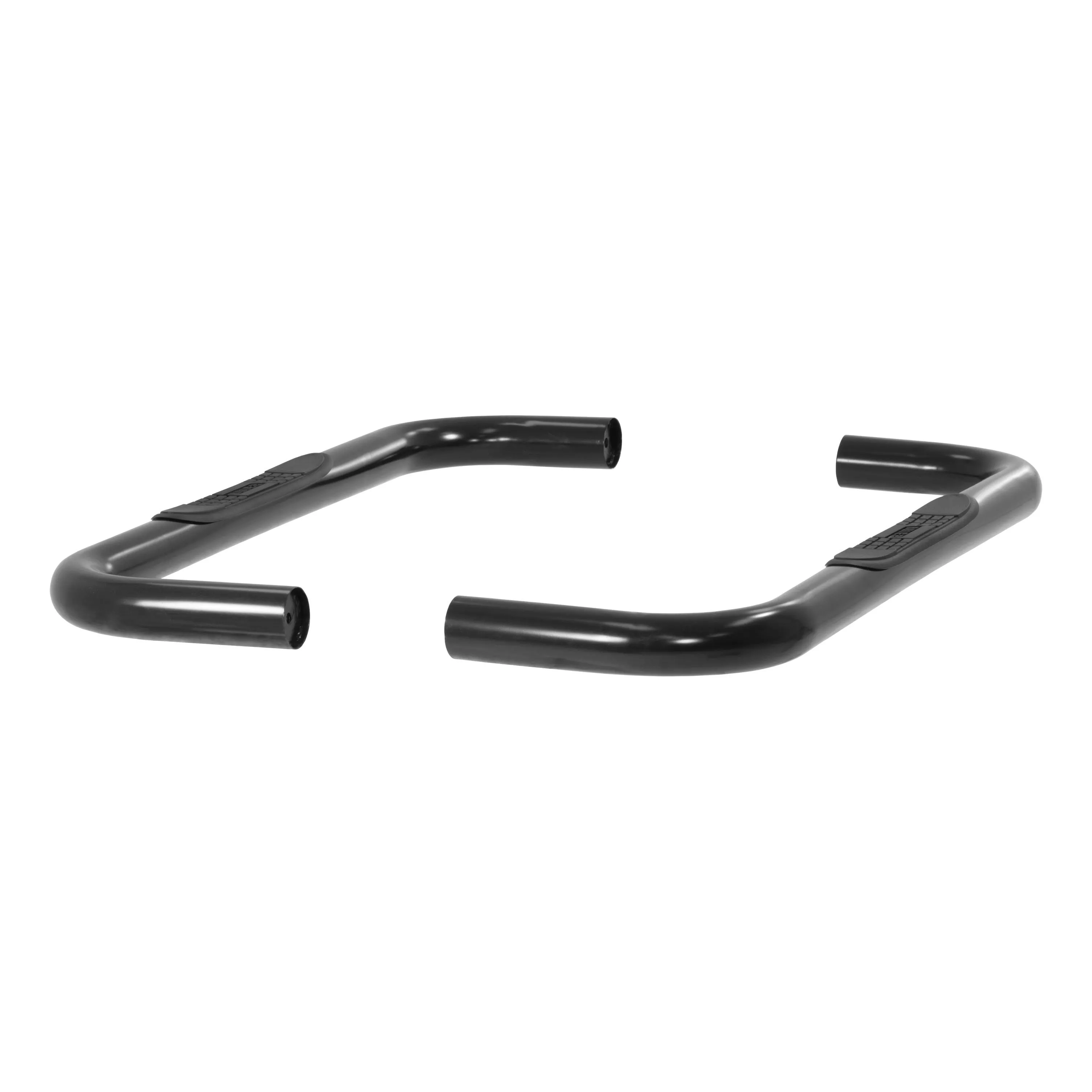 205002 - 3-Inch Round Black Steel Nerf Bars, No-Drill, Fits Select Dodge Ram 1500, 2500 - 1994-2001 Dodge Ram 1500 and more