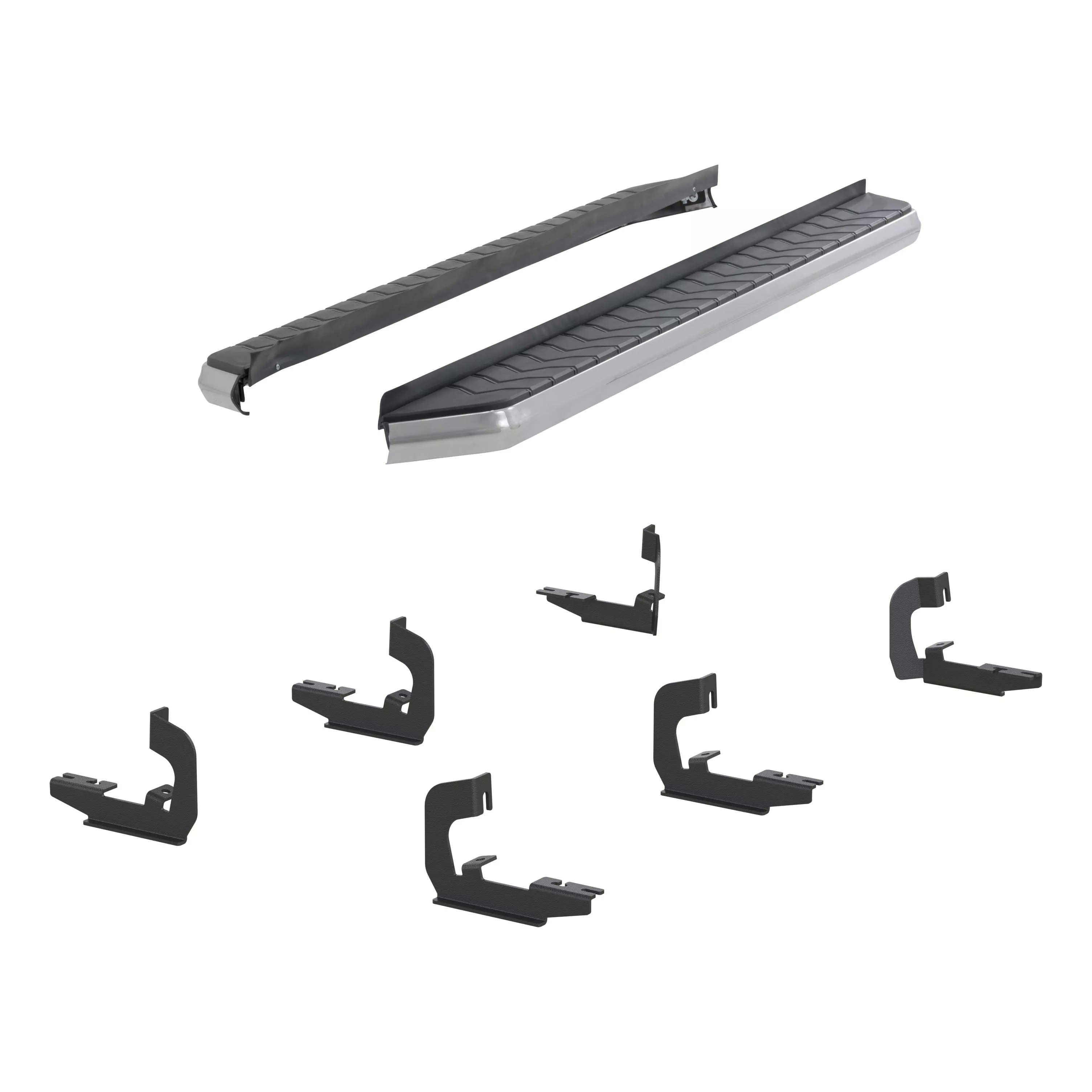 2051004 - AeroTread 5 x 76-Inch Polished Stainless SUV Running Boards, Select Cadillac Escalade, Chevrolet Tahoe, GMC Yukon - 2007-2020 Chevrolet Tahoe and more