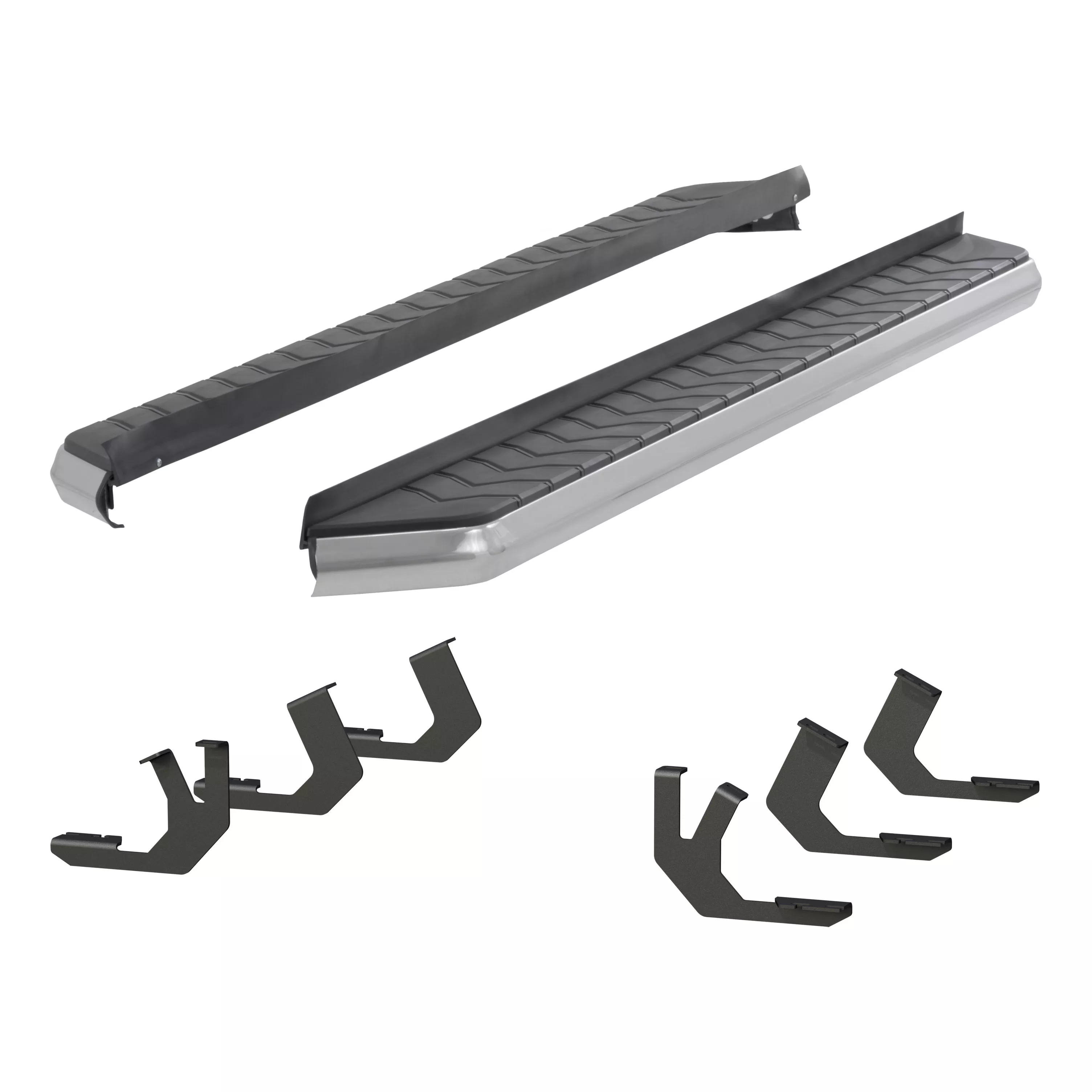 2051025 - AeroTread 5 x 70-Inch Polished Stainless SUV Running Boards, Select Toyota 4Runner - 2014-2024 Toyota 4Runner