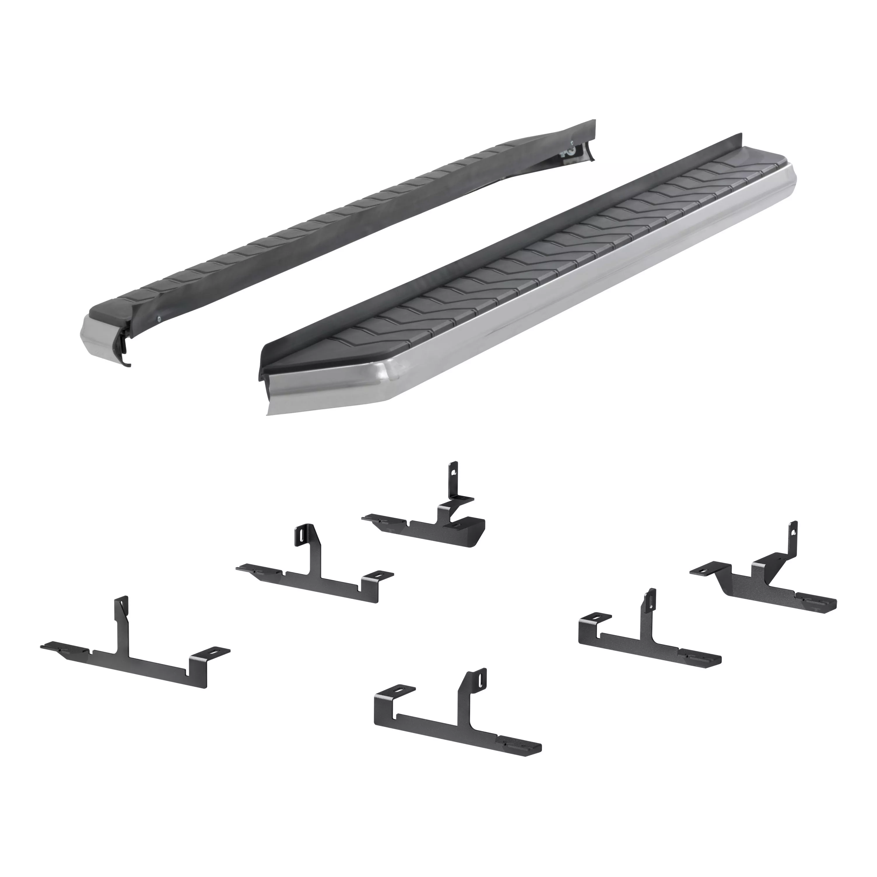 2051030 - AeroTread 5 x 76-Inch Polished Stainless SUV Running Boards, Select Buick Enclave, Chevrolet Traverse - 2018-2024 Buick Enclave and more