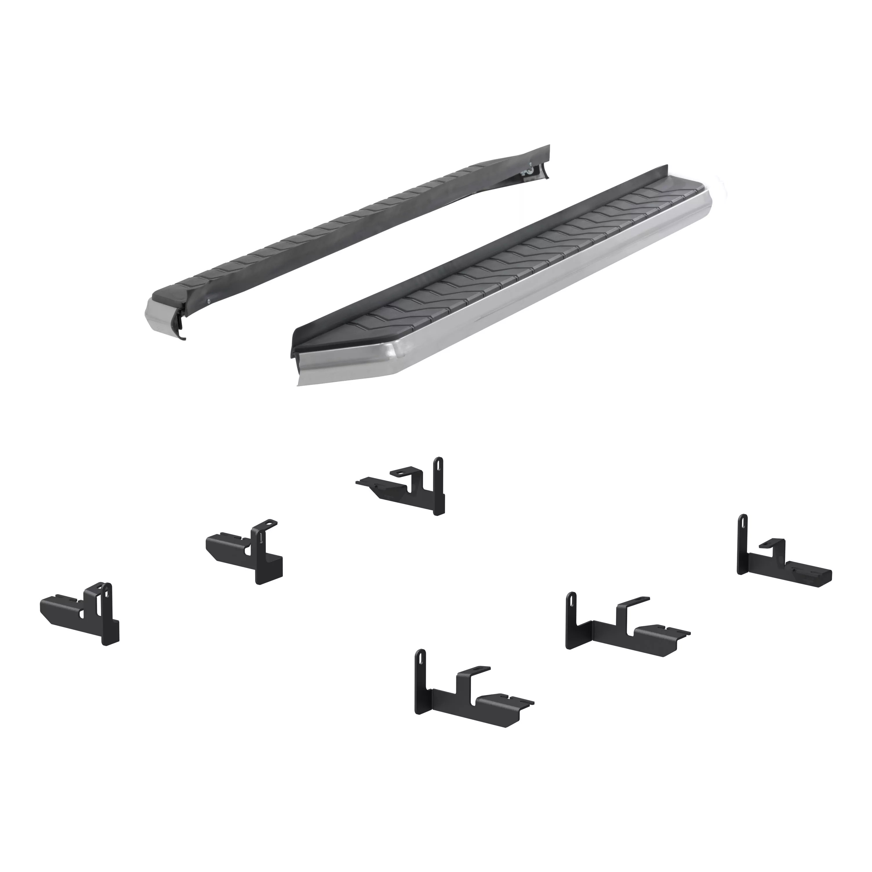 2051038 - AeroTread 5 x 73-Inch Polished Stainless SUV Running Boards, Select Nissan Pathfinder - 2017-2020 Nissan Pathfinder