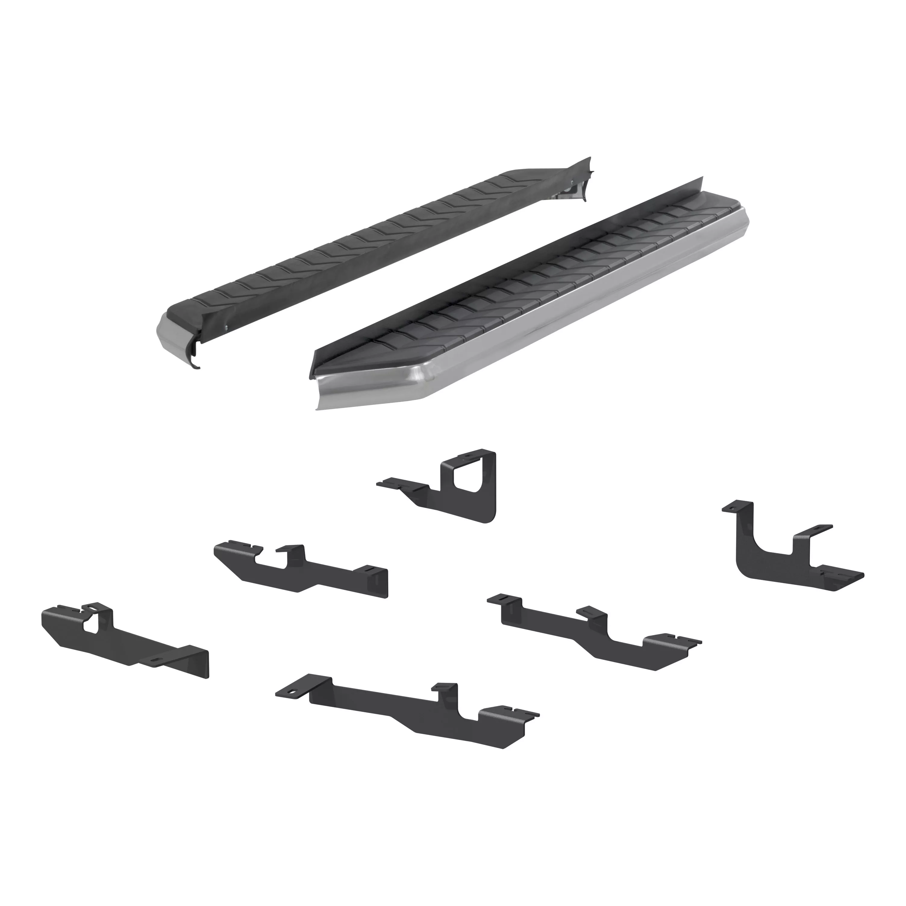 2051039 - AeroTread 5 x 67-Inch Polished Stainless SUV Running Boards, Select Kia Sportage, Hyundai Tucson - 2017-2022 Kia Sportage