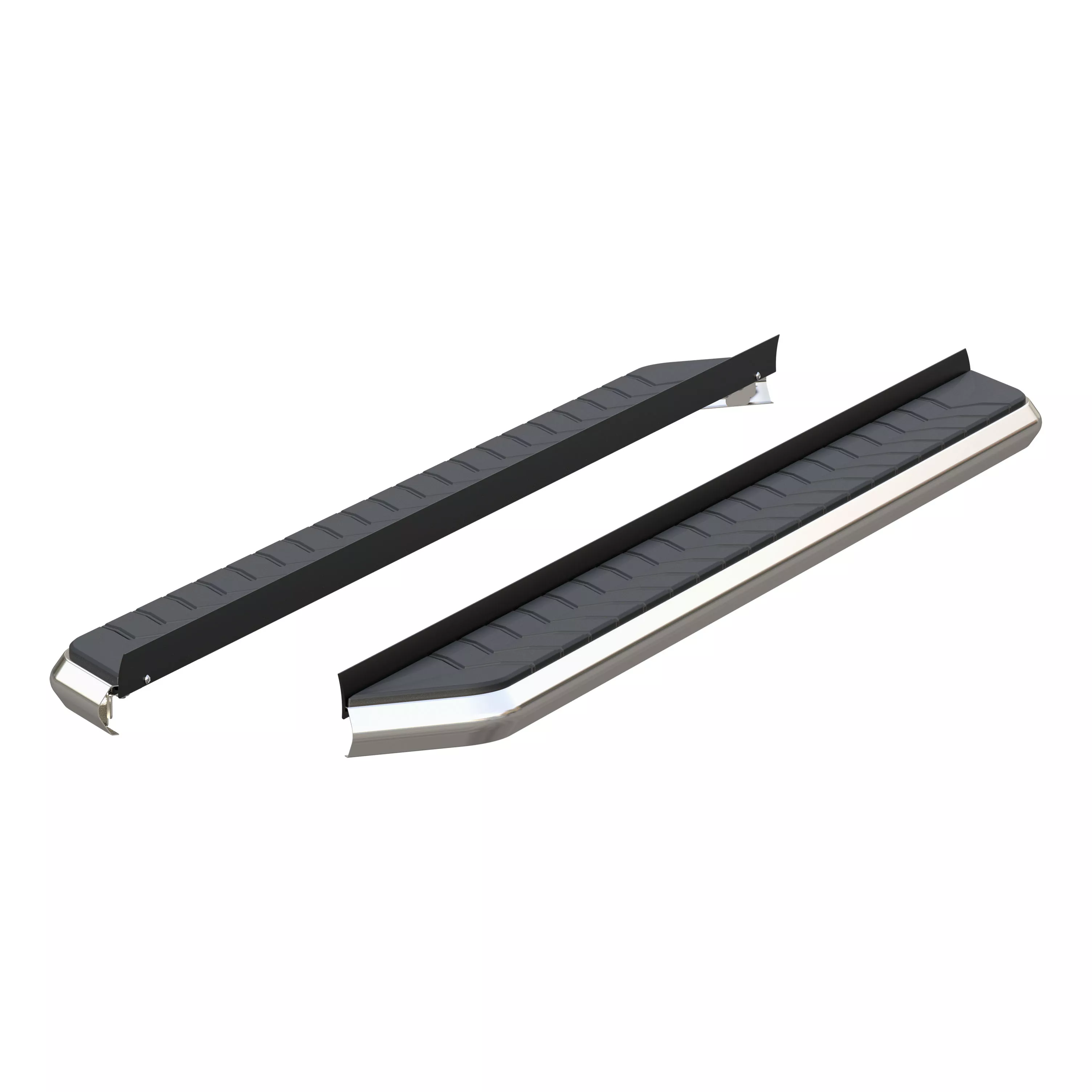 2051873 - AeroTread 5" x 73" Polished Stainless Running Boards (No Brackets) - 2017-2026 Cadillac XT5, 2019-2026 Chevrolet Blazer and more