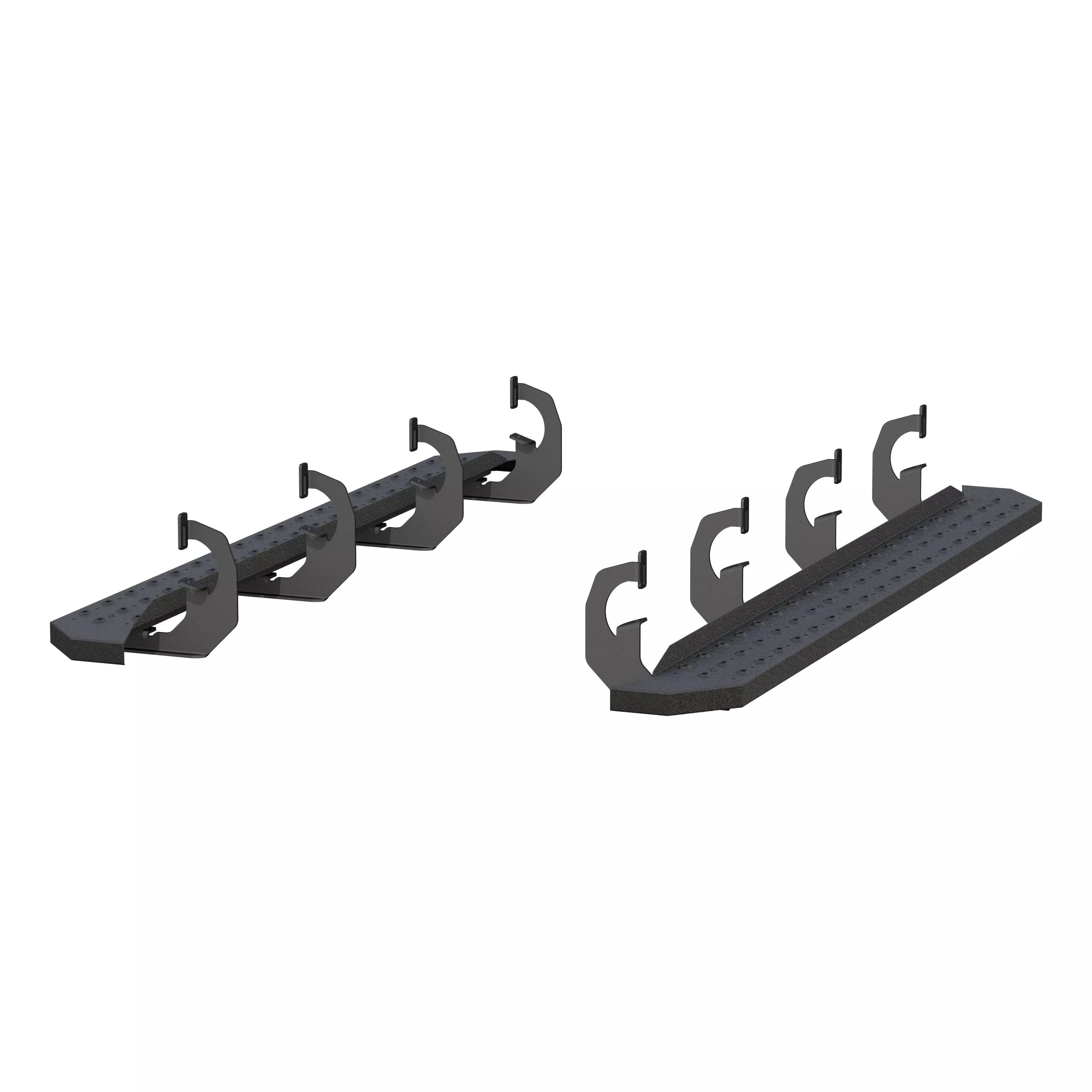 2055511 - RidgeStep Black Steel 6-1/2 x 75-Inch Truck Running Boards, Select Chevrolet Silverado, Tahoe, GMC Sierra, Yukon - 2005-2020 Chevrolet Tahoe and more