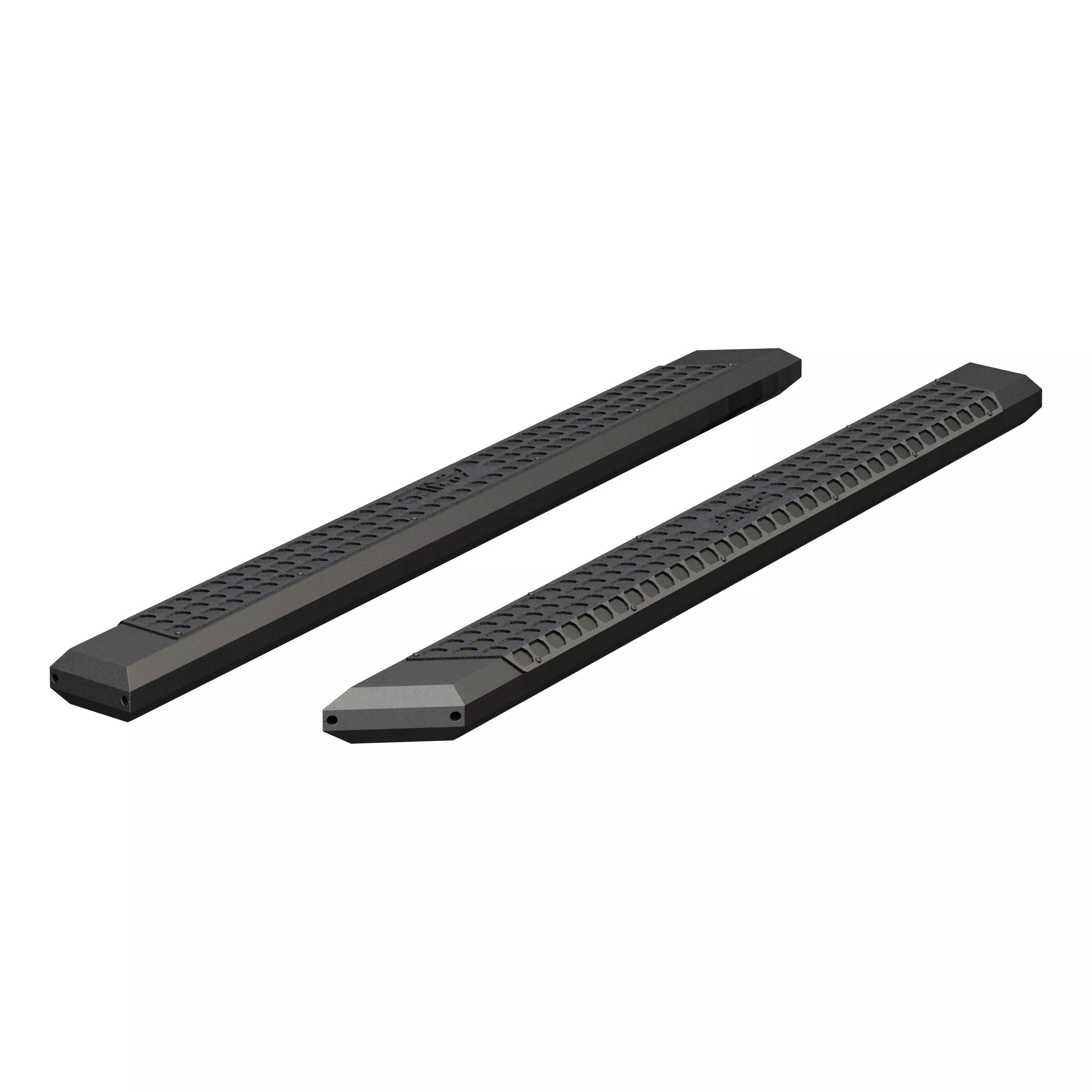 2055985 - AdvantEDGE 5-1/2" x 85" Black Aluminum Side Bars (No Brackets) - 2015-2026 Chevrolet Colorado, 2019-2026 Ford Ranger and more