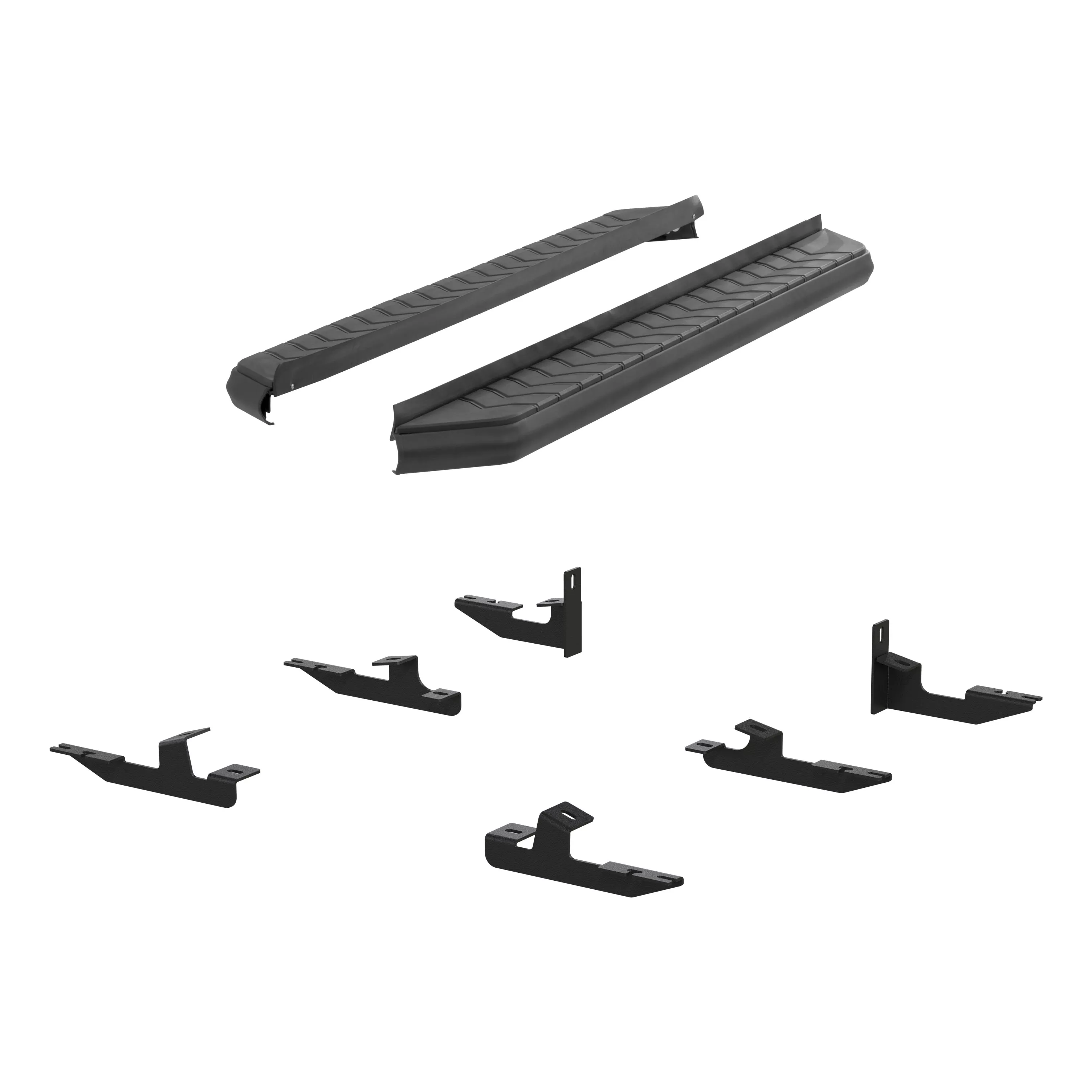 2061006 - AeroTread 5 x 67-Inch Black Stainless SUV Running Boards, Select Honda Pilot - 2009-2015 Honda Pilot