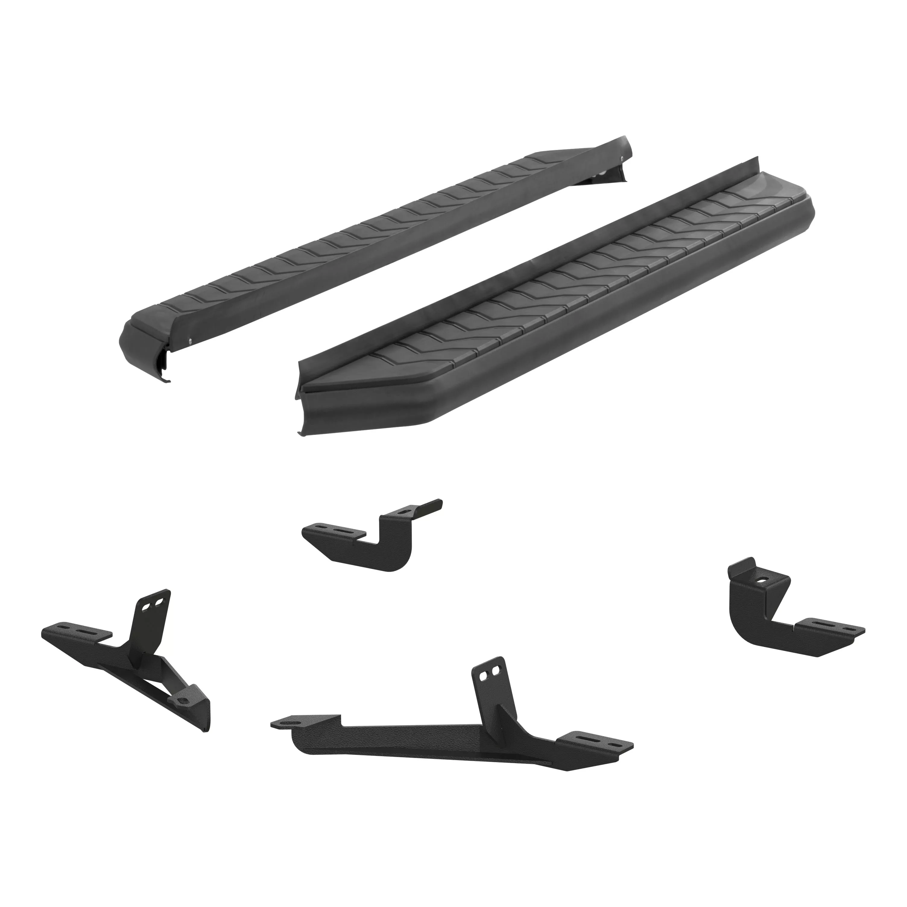 2061018 - AeroTread 5 x 67-Inch Black Stainless SUV Running Boards, Select Toyota RAV4 - 2013-2018 Toyota RAV4