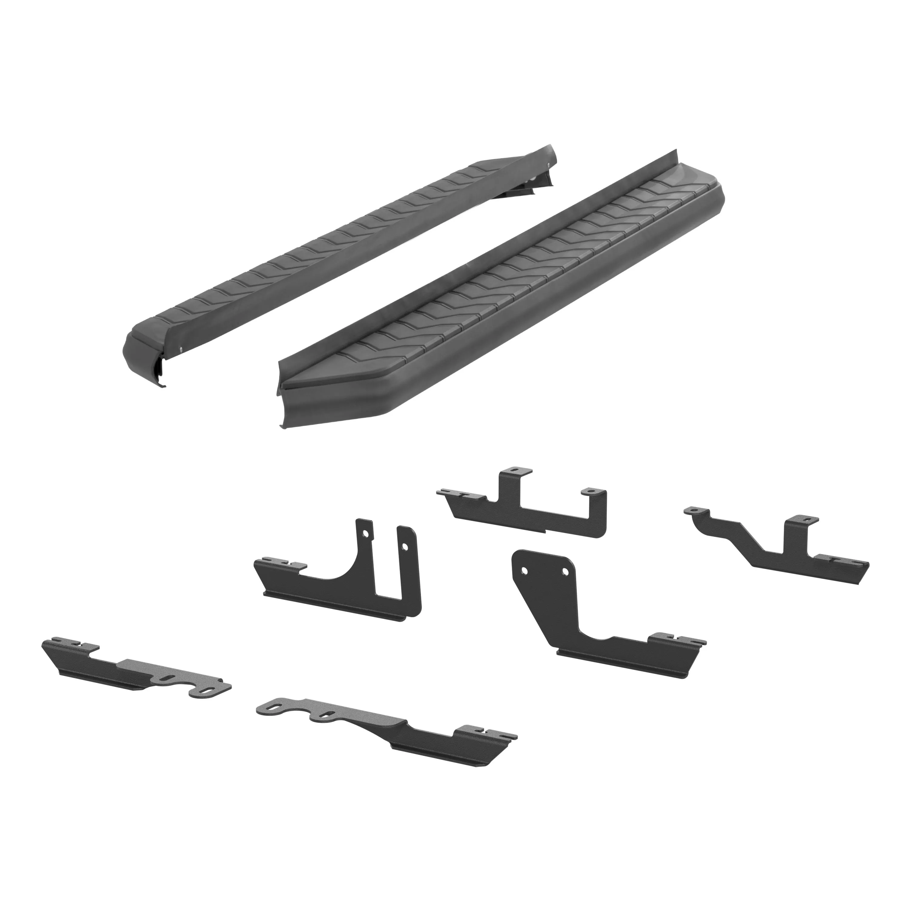 2061020 - AeroTread 5 x 76-Inch Black Stainless SUV Running Boards, Select Chevrolet Traverse, GMC Acadia - 2009-2017 Chevrolet Traverse and more