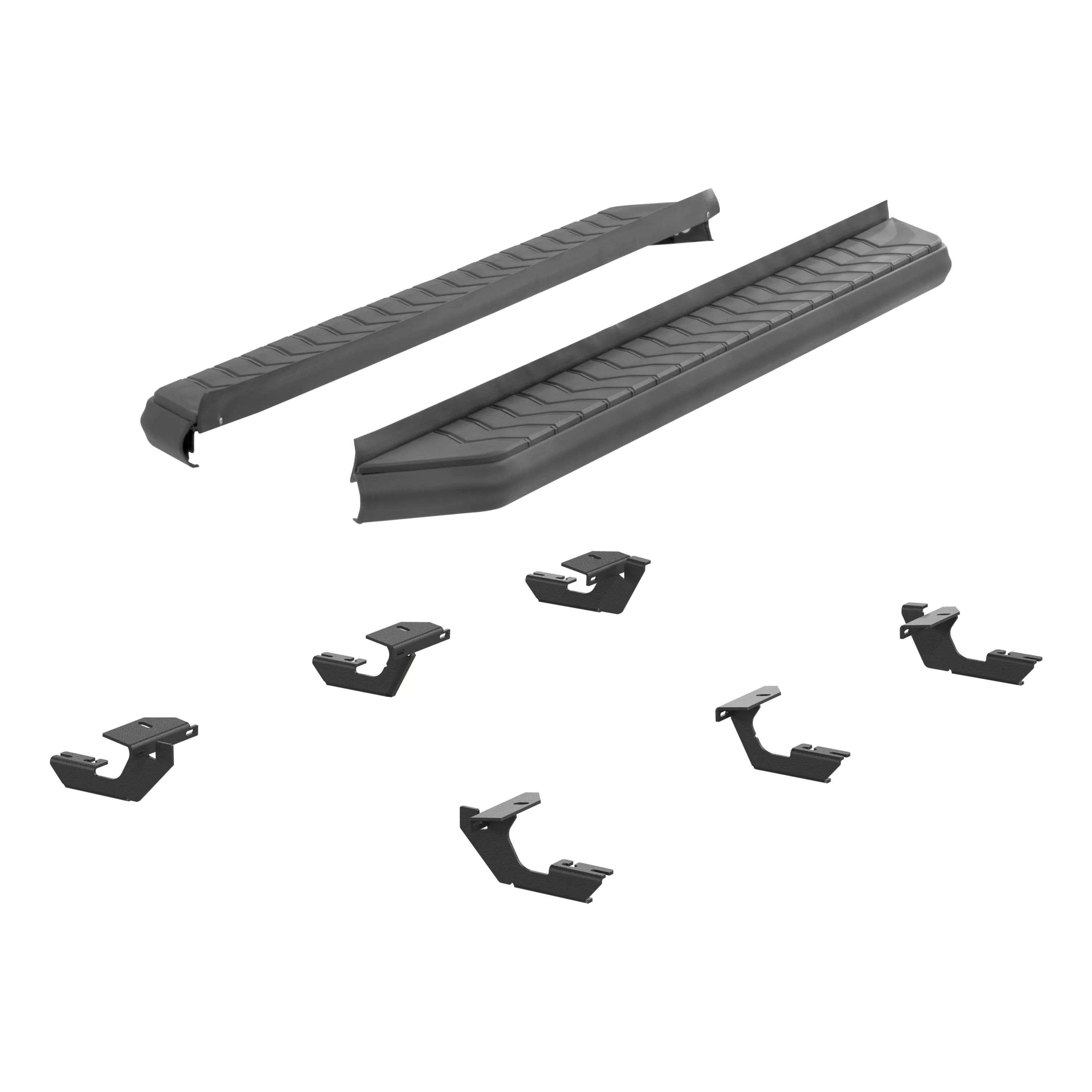 2061031 - AeroTread 5 x 73-Inch Black Stainless SUV Running Boards, Select Dodge Durango - 2011-2026 Dodge Durango