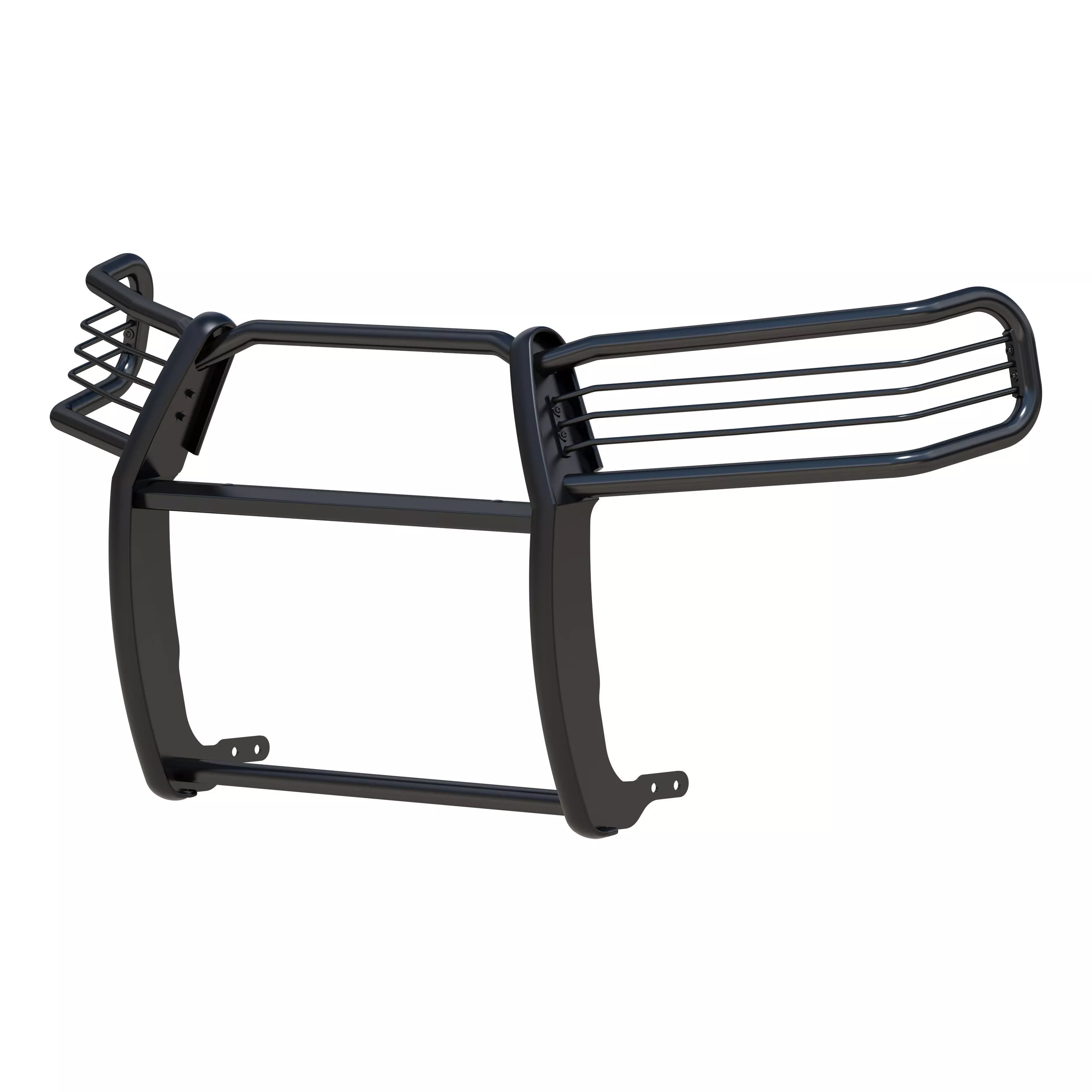 2066 - 1-1/2-Inch Black Steel Grille Guard, No-Drill, Select Toyota 4Runner - 2010-2024 Toyota 4Runner
