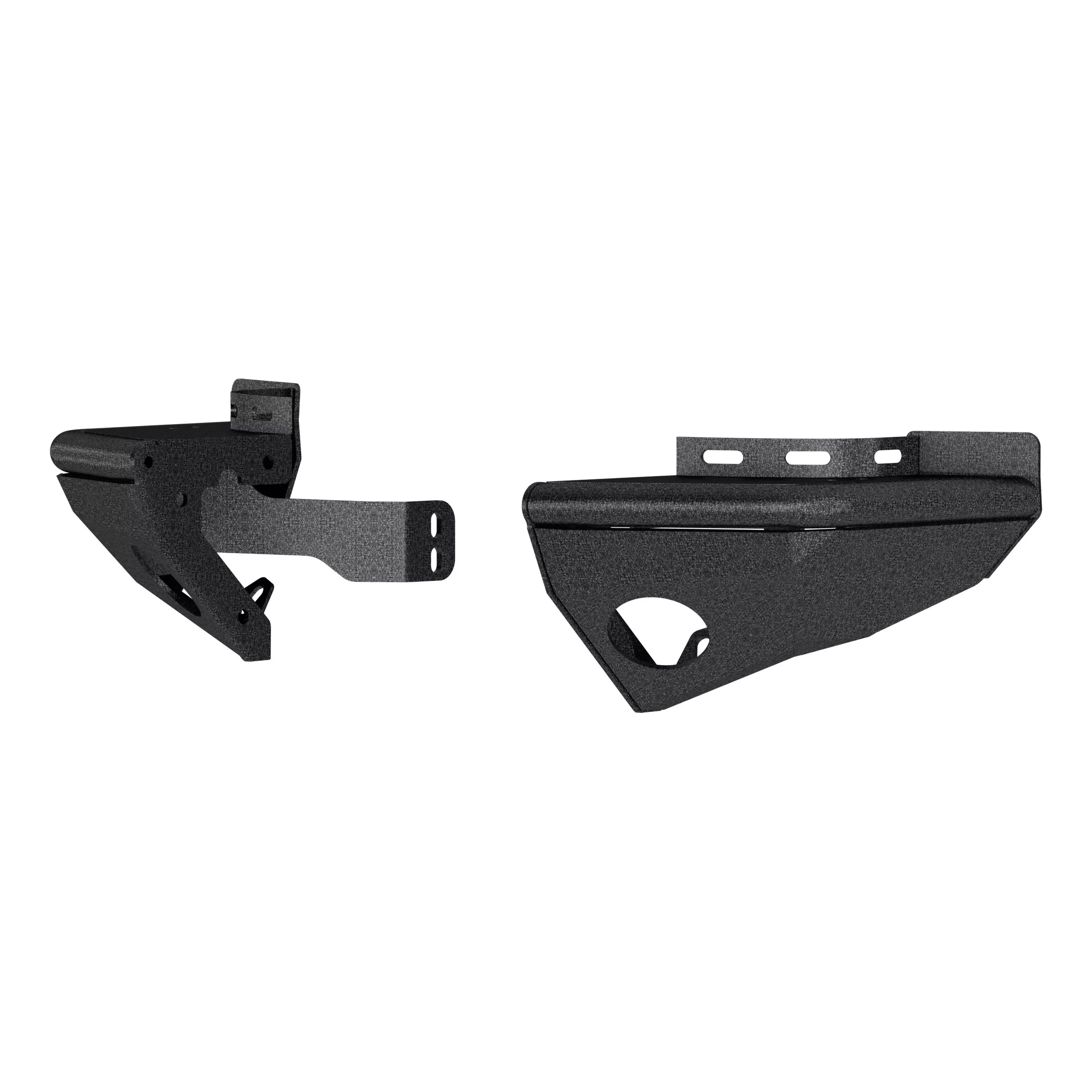 2081221 - TrailChaser Black Aluminum Rear Bumper Corners Only, Select Jeep Wrangler JK, JL - 2007-2026 Jeep Wrangler, 2018 Jeep Wrangler JK