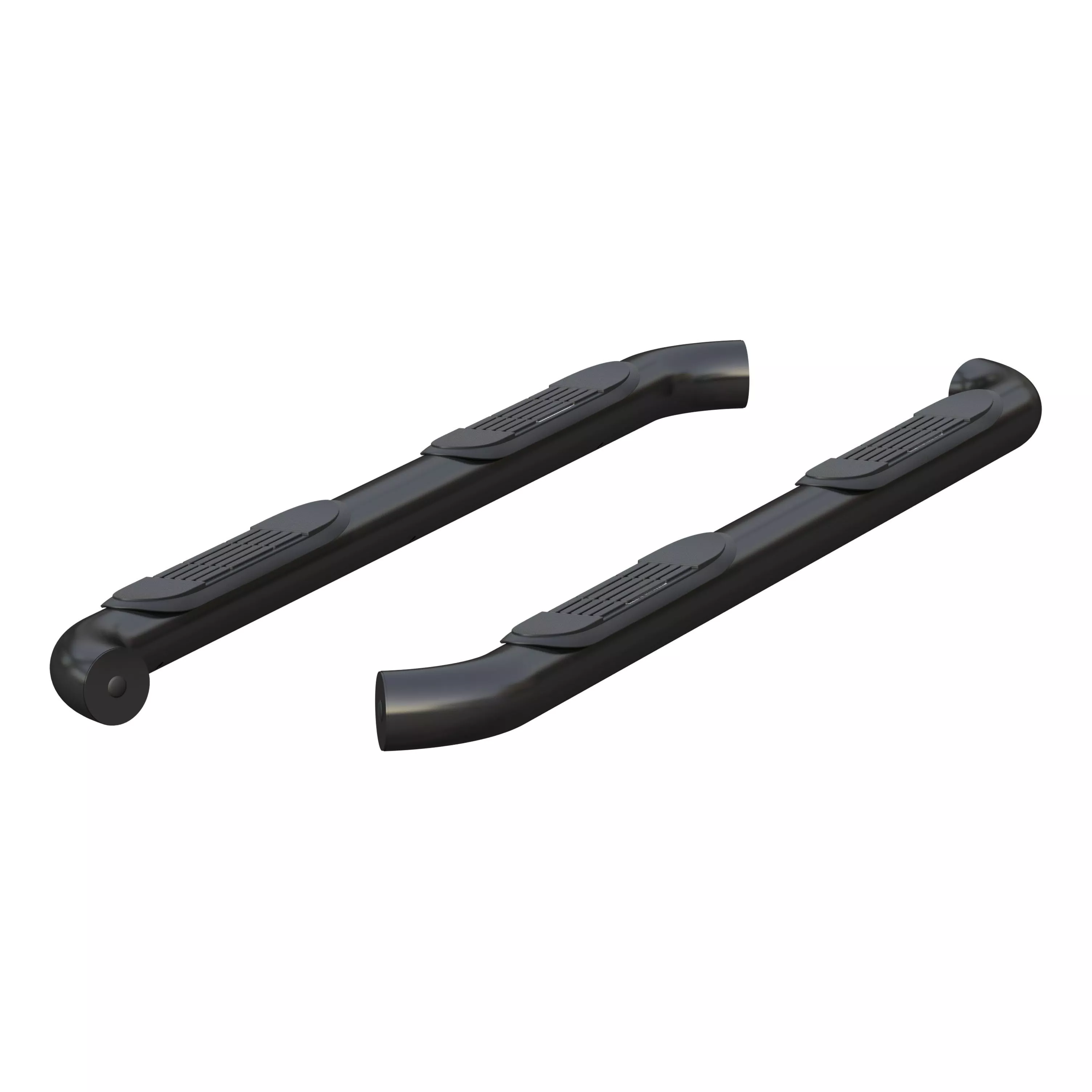 209043 - 3-Inch Round Black Steel Nerf Bars, No-Drill, Fits Select Ford Bronco Sport - 2021-2026 Ford Bronco Sport