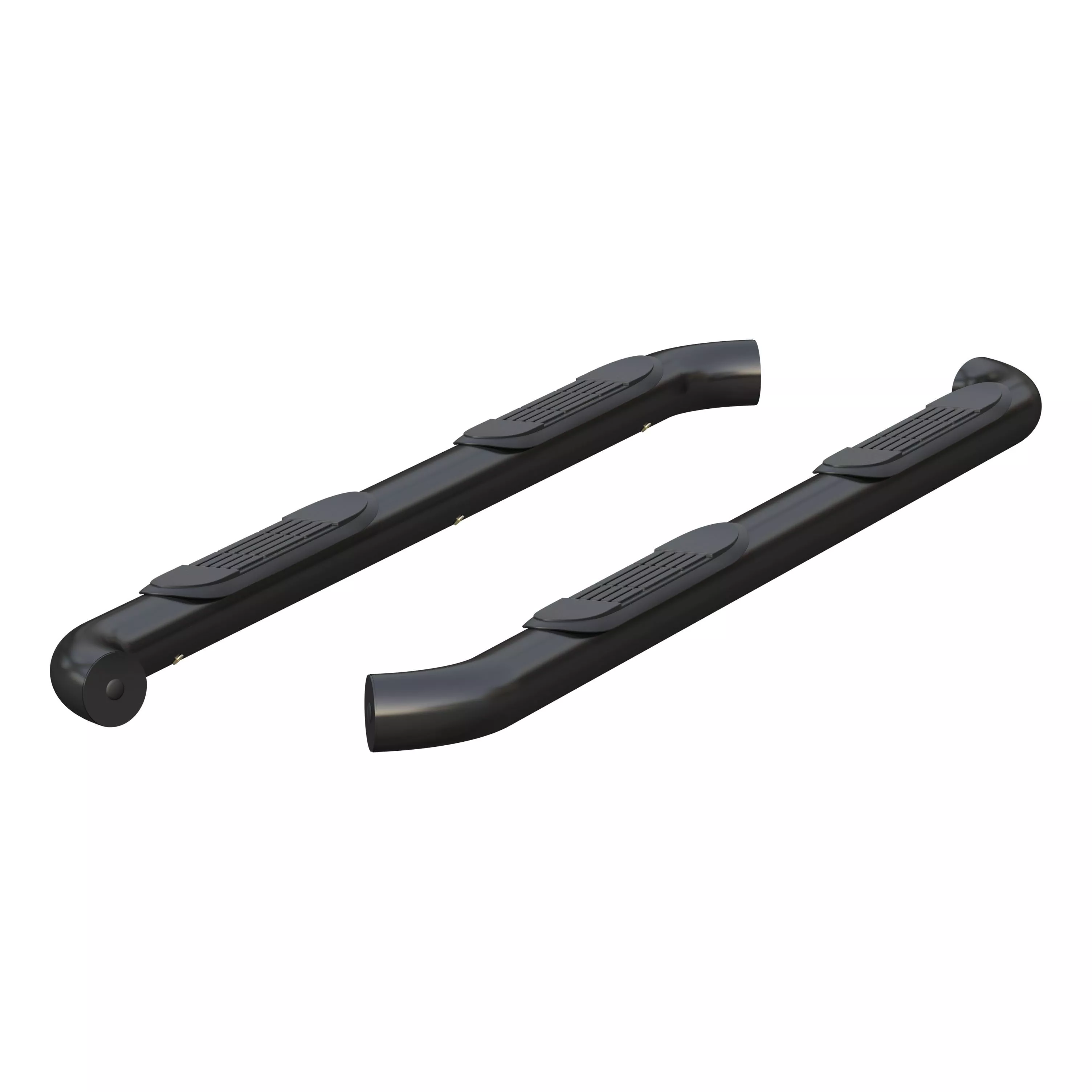 209045 - 3-Inch Round Black Steel Nerf Bars, No-Drill, Fits Select Ford Bronco - 2021-2026 Ford Bronco