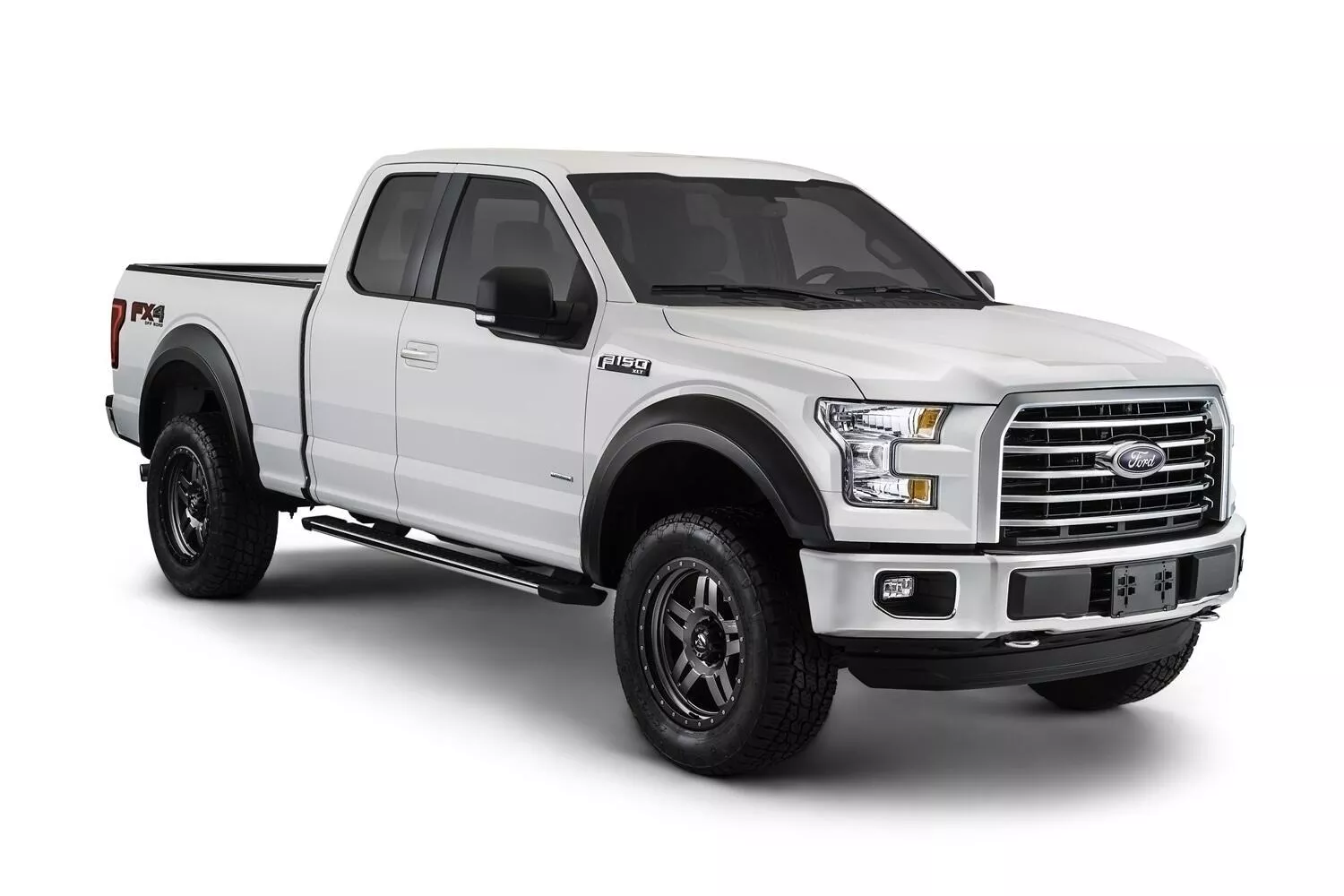 20936-02 - Fender Flares Extend-A-Fender Style 4Pc - 2015-2017 Ford F-150