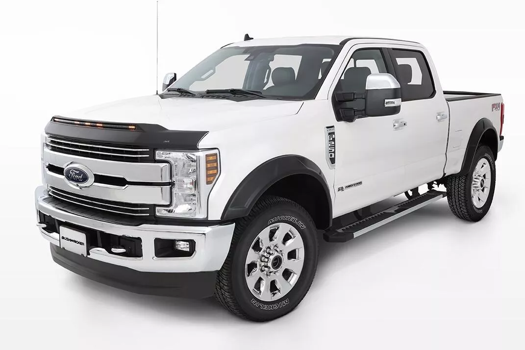 20951-02 - DRT STYLE FENDER FLARE - 4PC - 2017-2022 Ford F-250 Super Duty, 2017-2022 Ford F-350 Super Duty