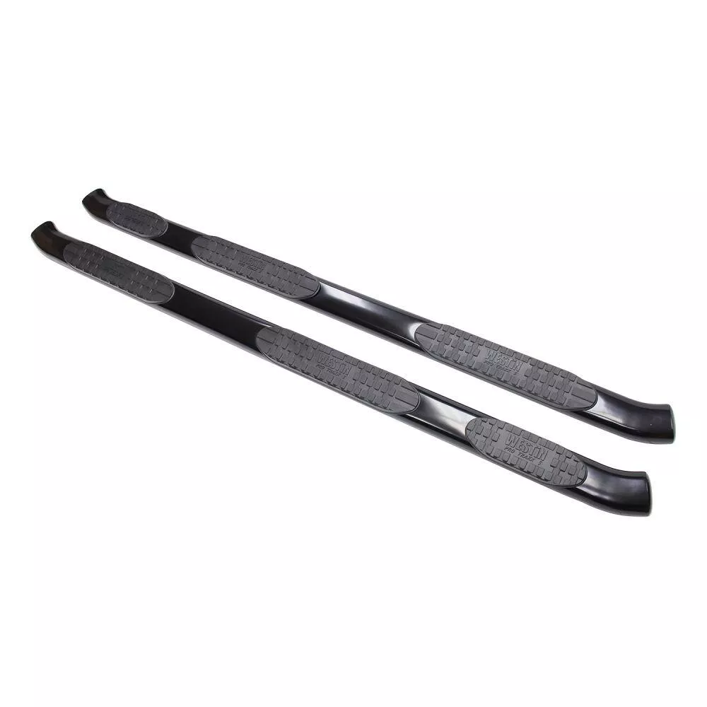 21-534565 - PRO TRAXX 5 Oval W2W Nerf Step Bars - 2007-2018 Chevrolet Silverado 1500, 2007-2018 GMC Sierra 1500