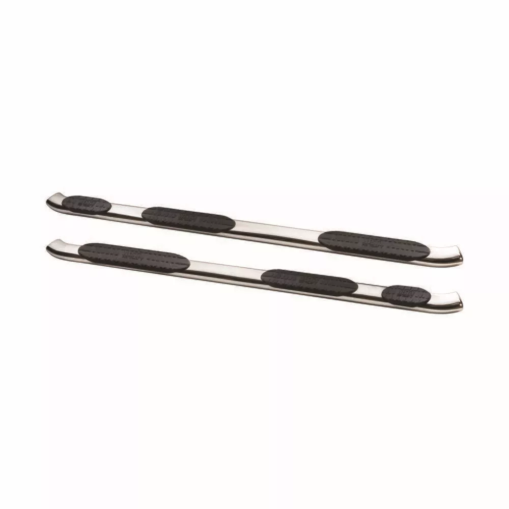 21-534570 - PRO TRAXX 5 Oval W2W Nerf Step Bars - 2007-2019 Chevrolet Silverado 2500 HD, 2007-2019 Chevrolet Silverado 3500 HD and more