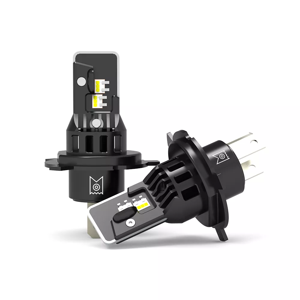 21041 - Tiny Monster Concept Series LED Performance Bulb Kit (H4) - 2023-2024 Jeep Gladiator, 2010-2011,2023-2024 Kia Soul and more