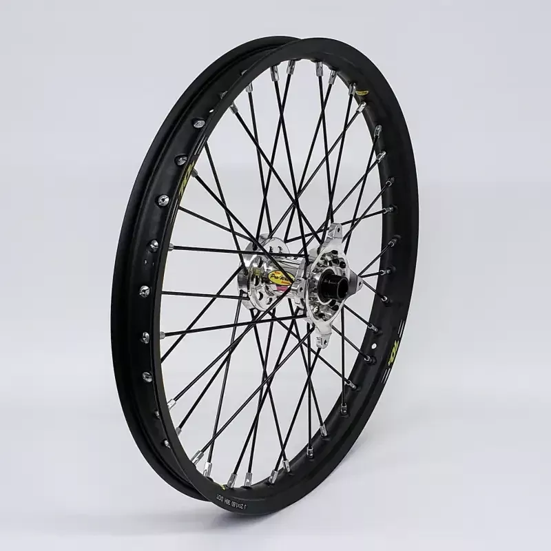 23-2902241 Pro-Wheel Wheel Front 1.60X21 Black Hub Blk Rim/Gld Spoke/Sil Nipple