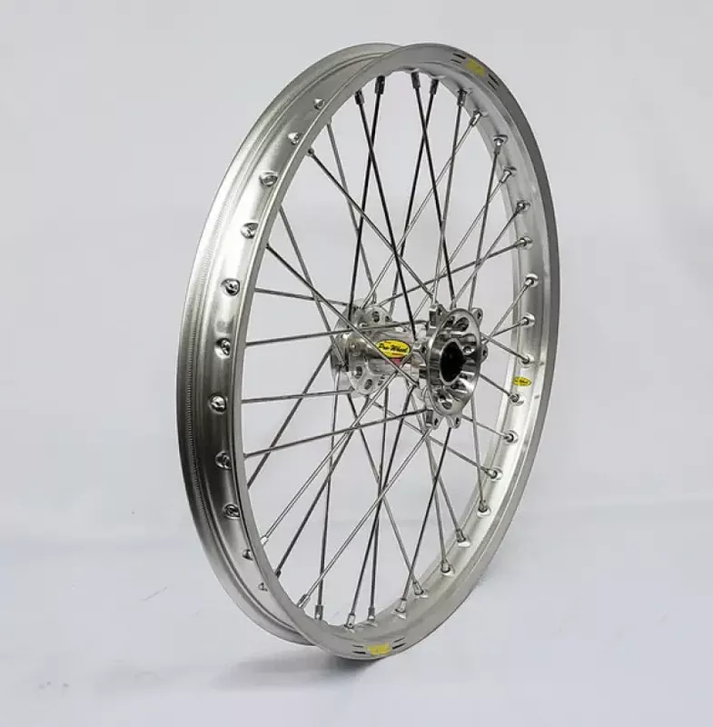 23-4501212 Pro-Wheel Wheel Front 1.60X21 Silver Hub Blk Rim/Sil Spoke/Blk Nipple