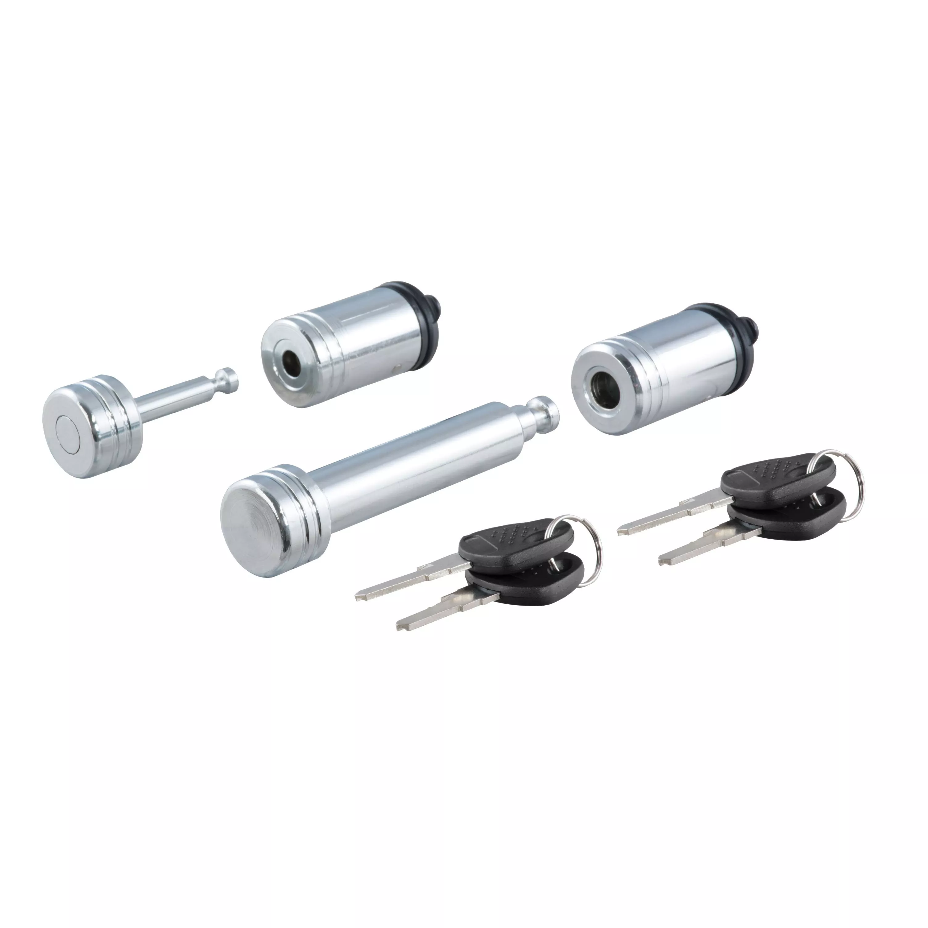 23526 - Trailer Lock Set for 2-Inch Receiver, 7/8-Inch Coupler Latch Span