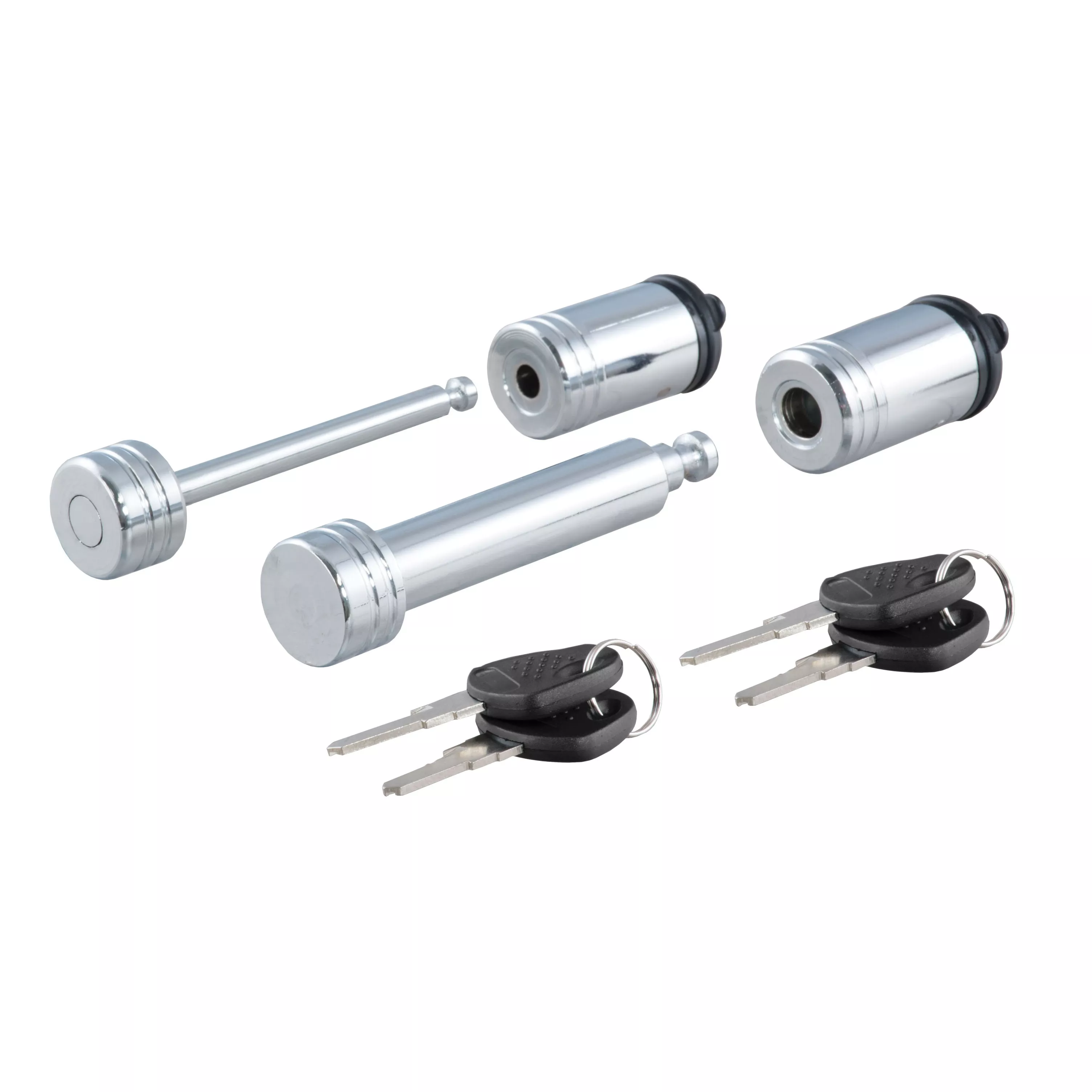 23527 - Trailer Lock Set for 2-Inch Receiver, 2-1/2-Inch Coupler Latch Span
