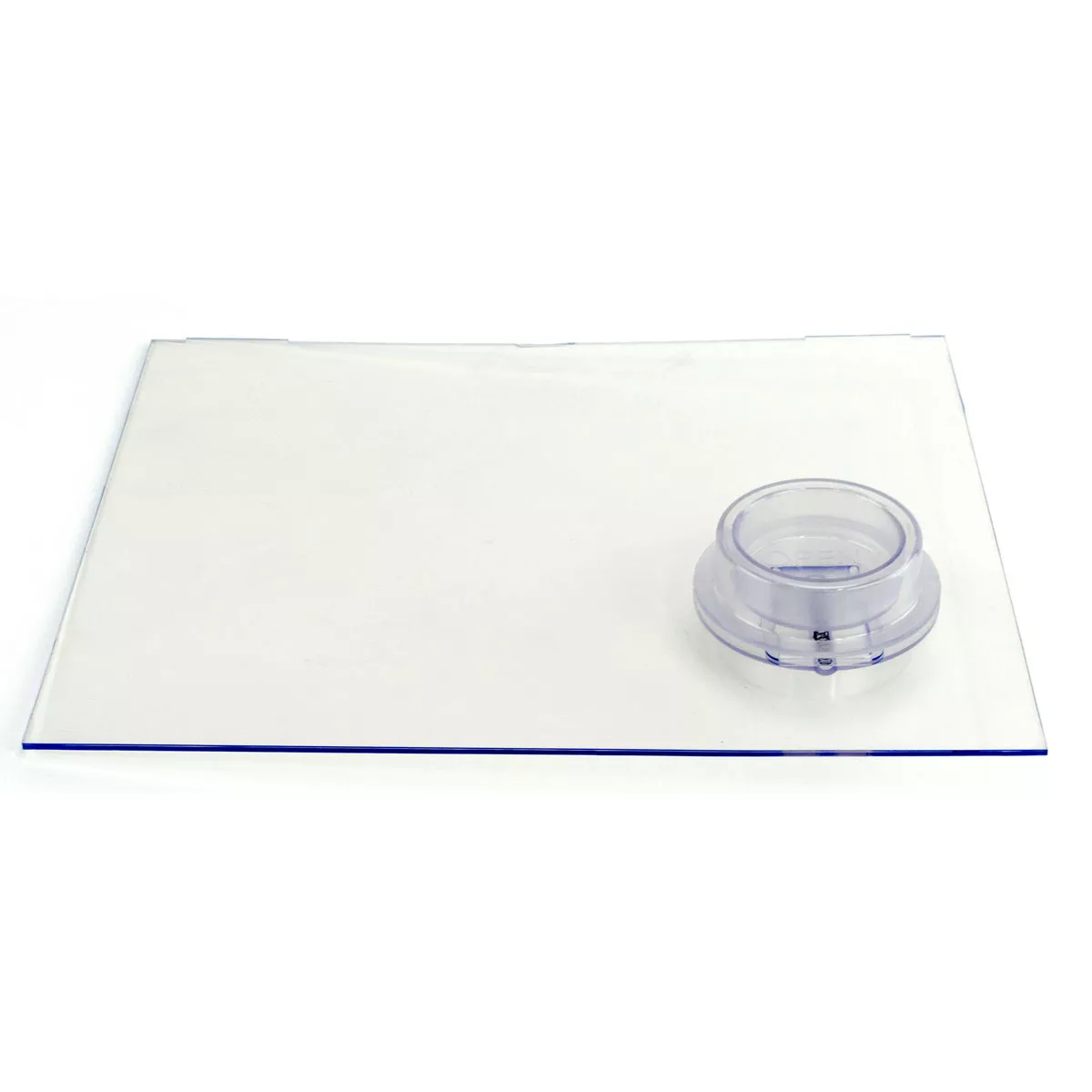 239061 - RV Screen Door Slider Panel with Push-Down Knob Opener