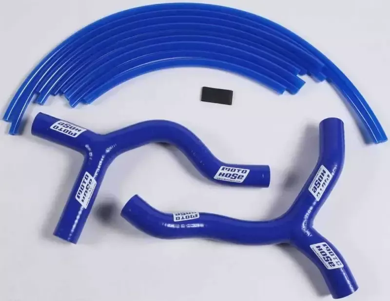 24-607YB Silicone Y Hose Kit (Blue)