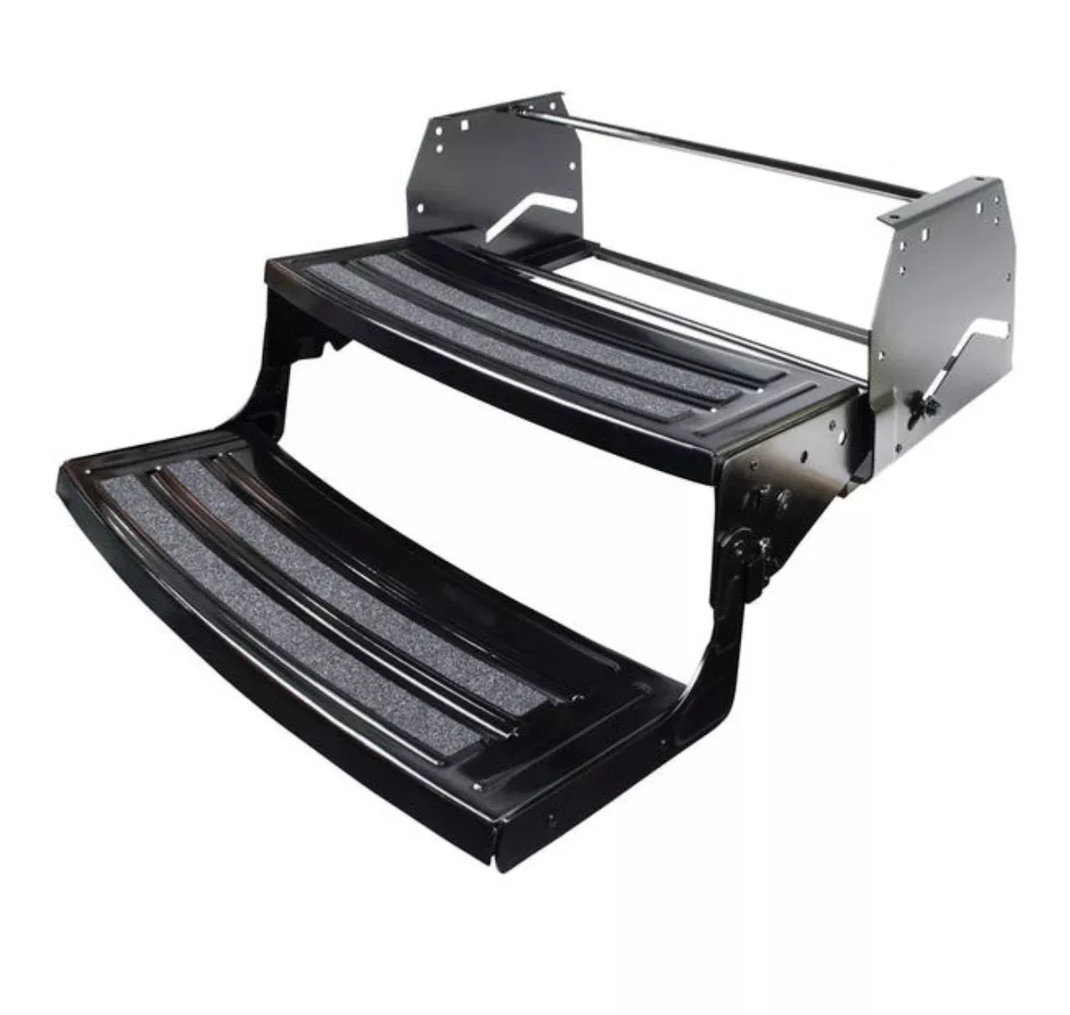 24" Radius Double Steel Step - Manual
